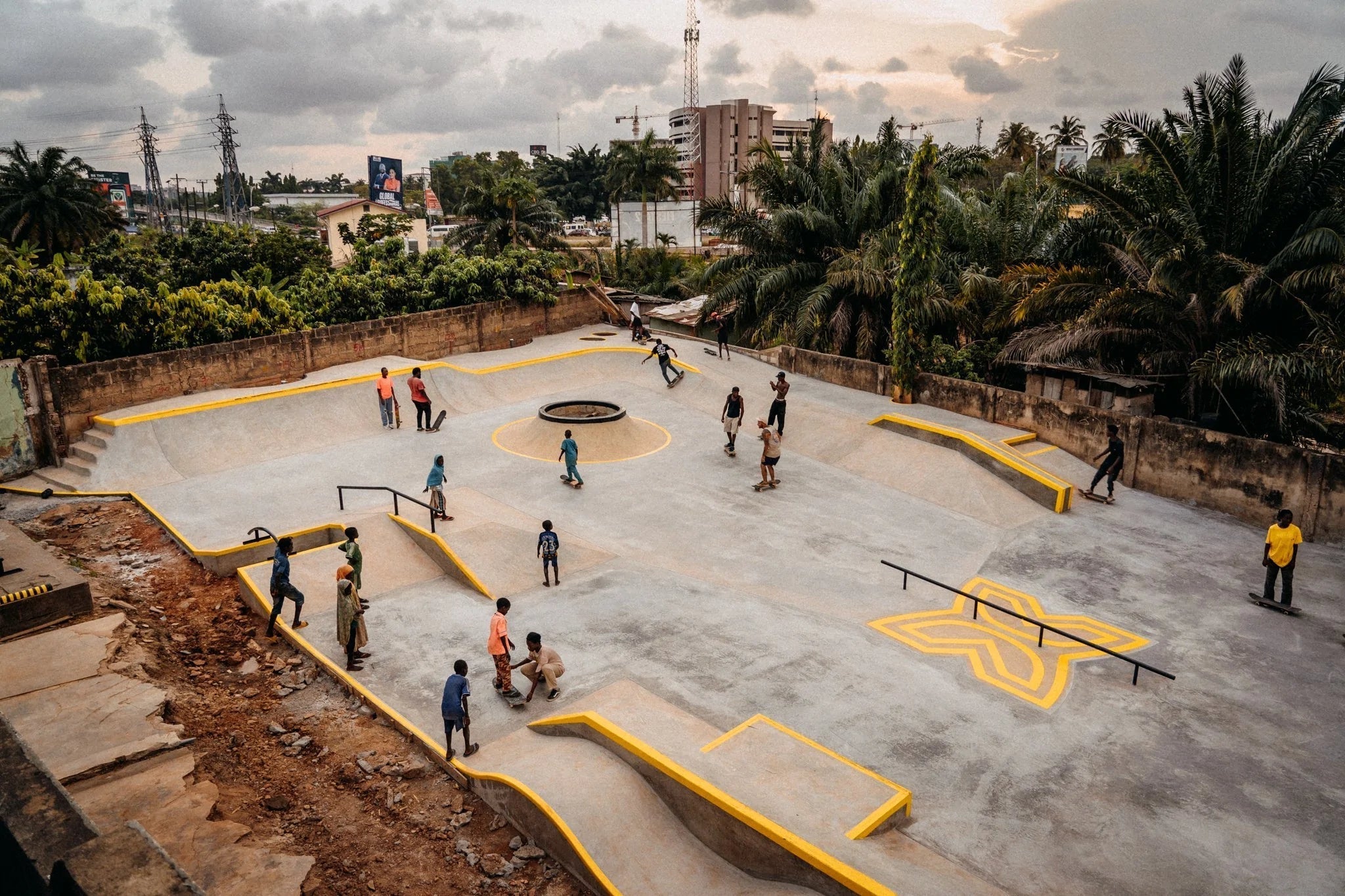 Ghana opens first skate park honouring fashion icon Virgil Abloh