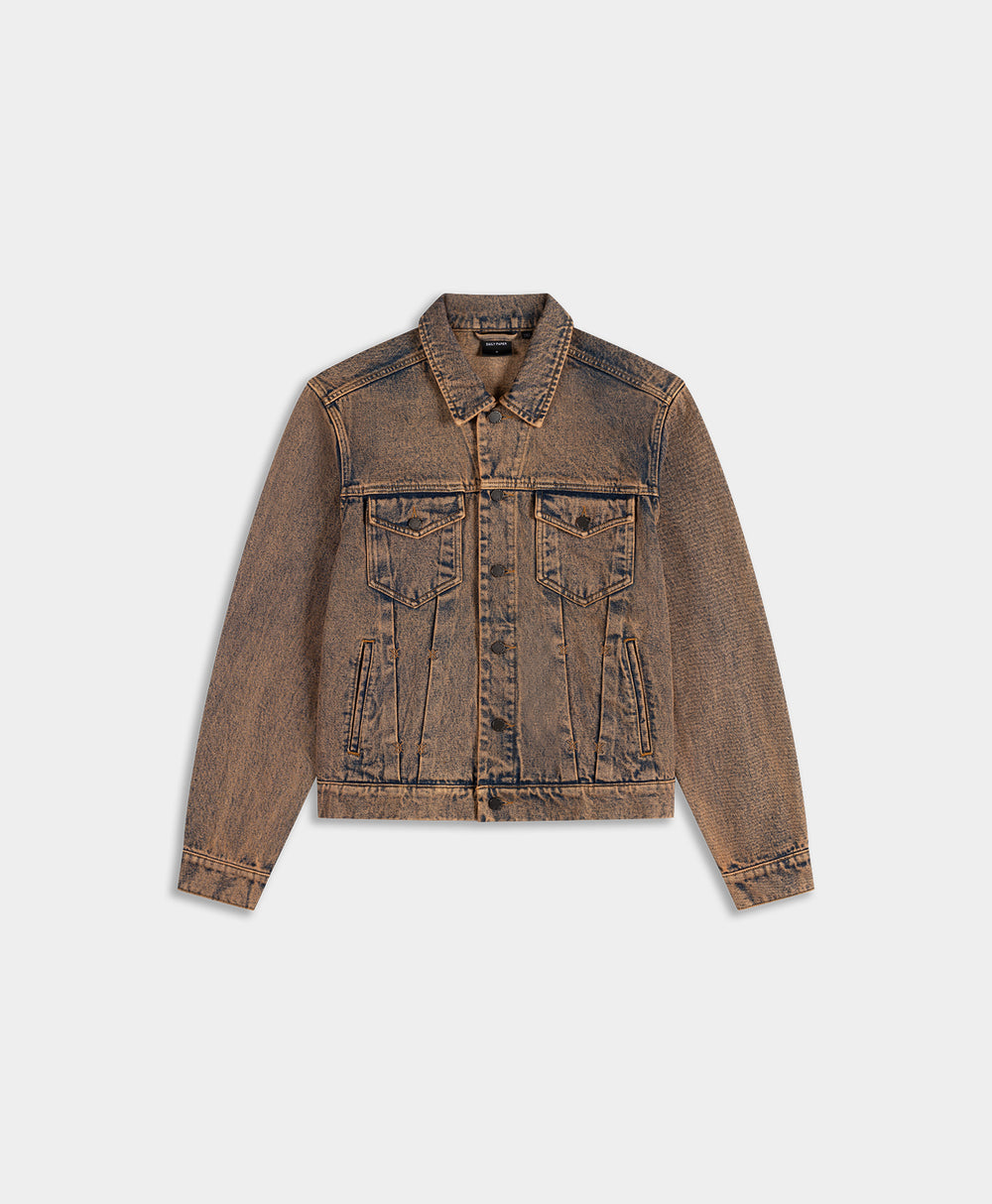 DP - Denim Washed Bomi Denim Jacket - Packshot - front