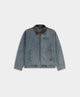 DP - Mid Blue Boxy Monogram Workwear Jacket - Packshot - front