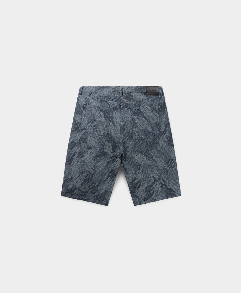 DP - Camo Monogram Jeans Shorts - Packshot - Rear
