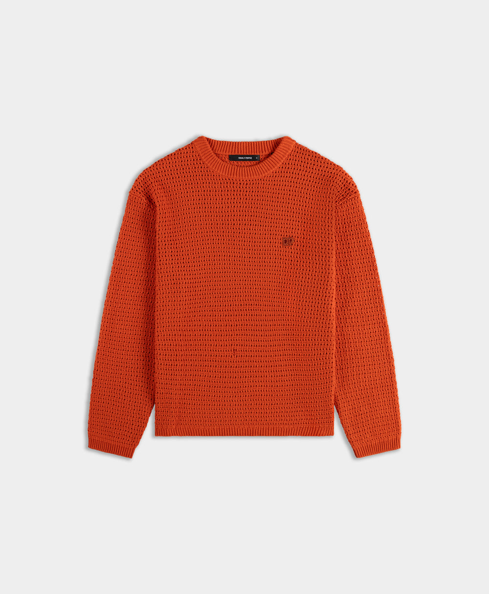 DP - Red Clay Crochet Shirt - Packshot - front