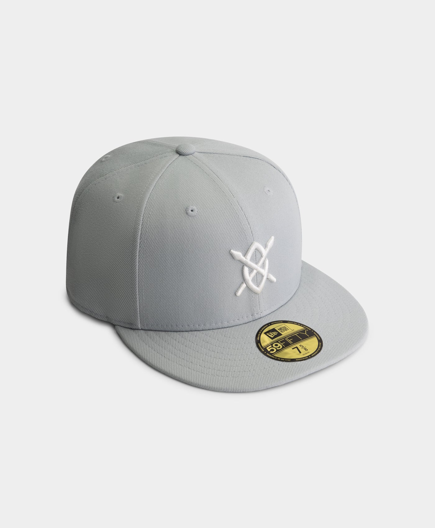 DP - Snow Grey Daily Paper x New Era 59FIFTY Fitted Cap - Packshot