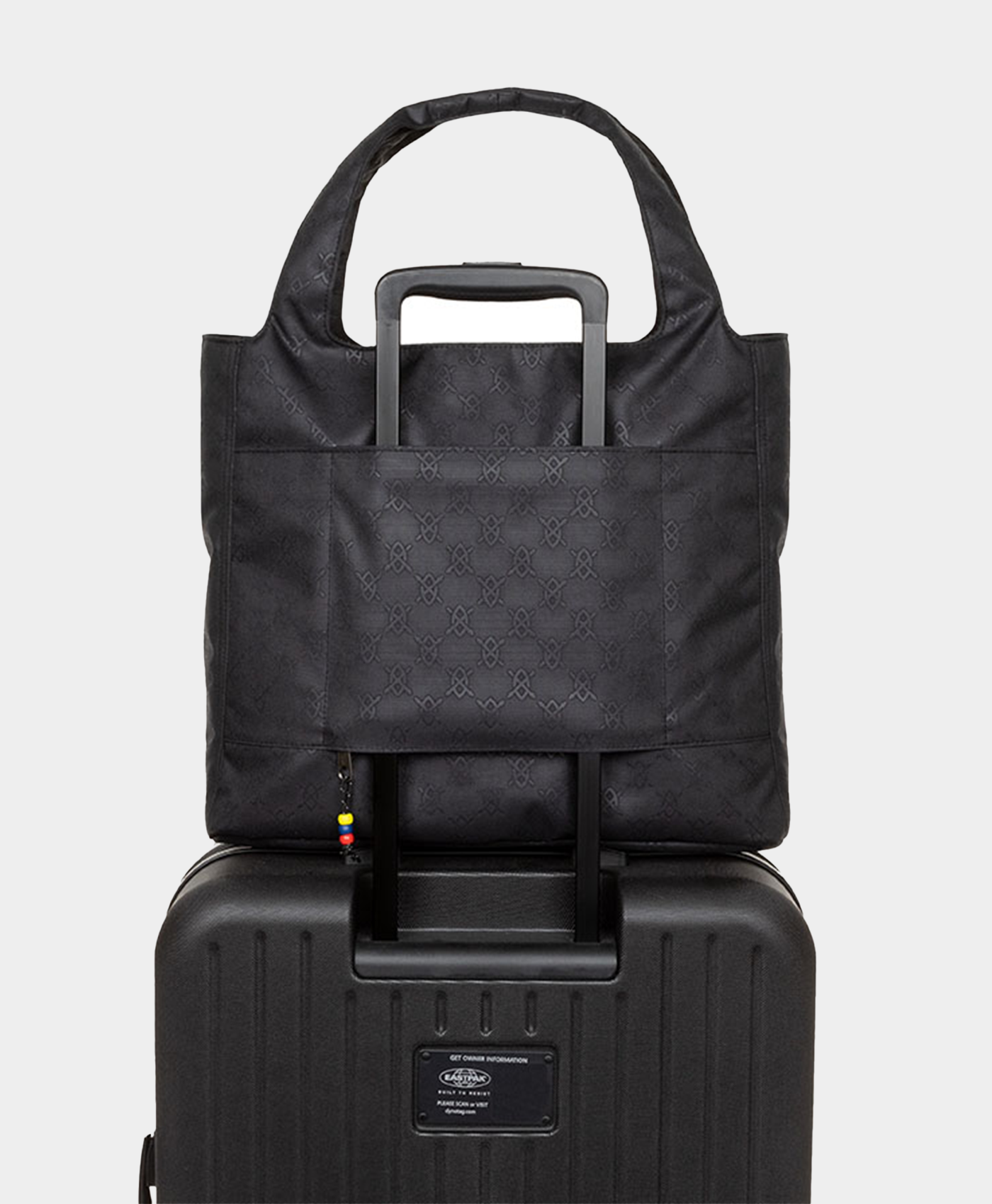 DP - Daily Paper x Eastpak Black Embossed Daily Tote - Packshot