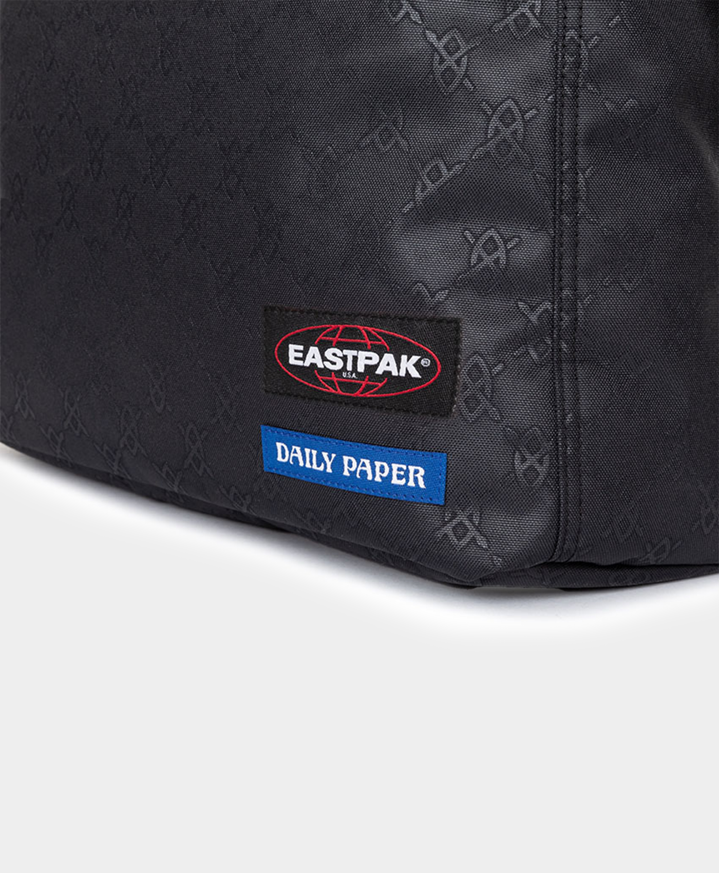 DP - Daily Paper x Eastpak Black Embossed Daily Tote - Packshot