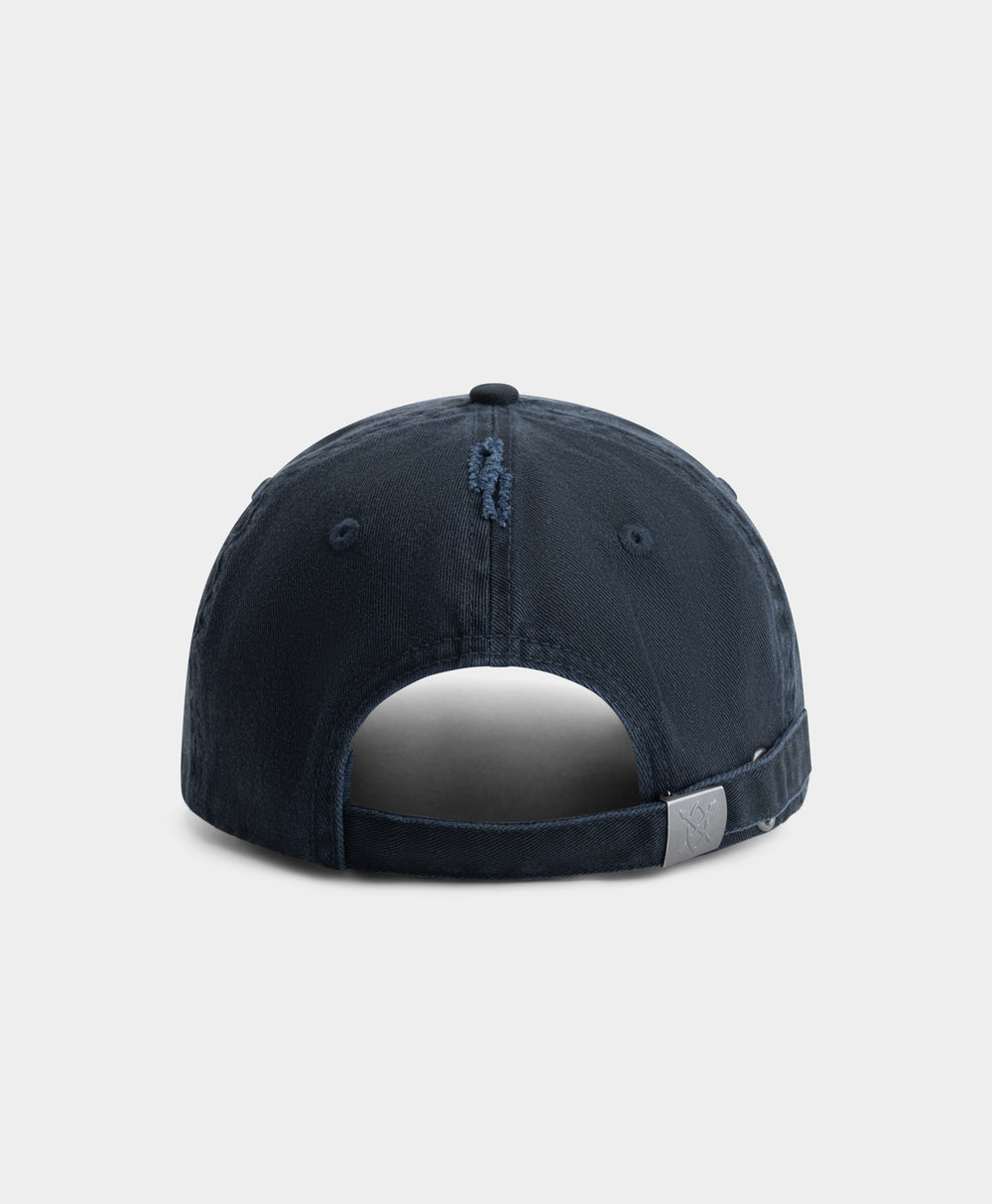 DP - Sky Captain Blue Stack Arch Cap - Packshot - rear