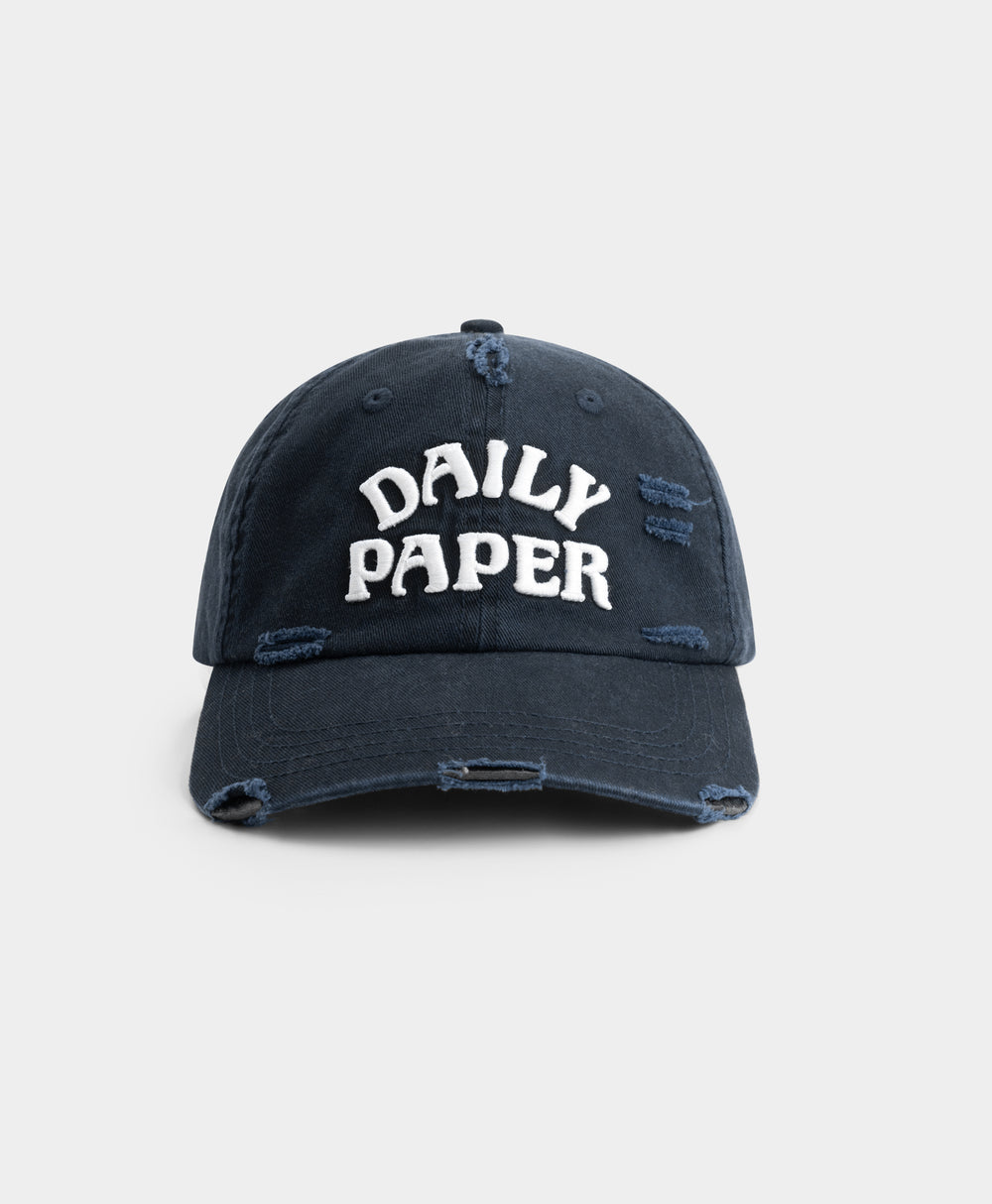 DP - Sky Captain Blue Stack Arch Cap - Packshot - front