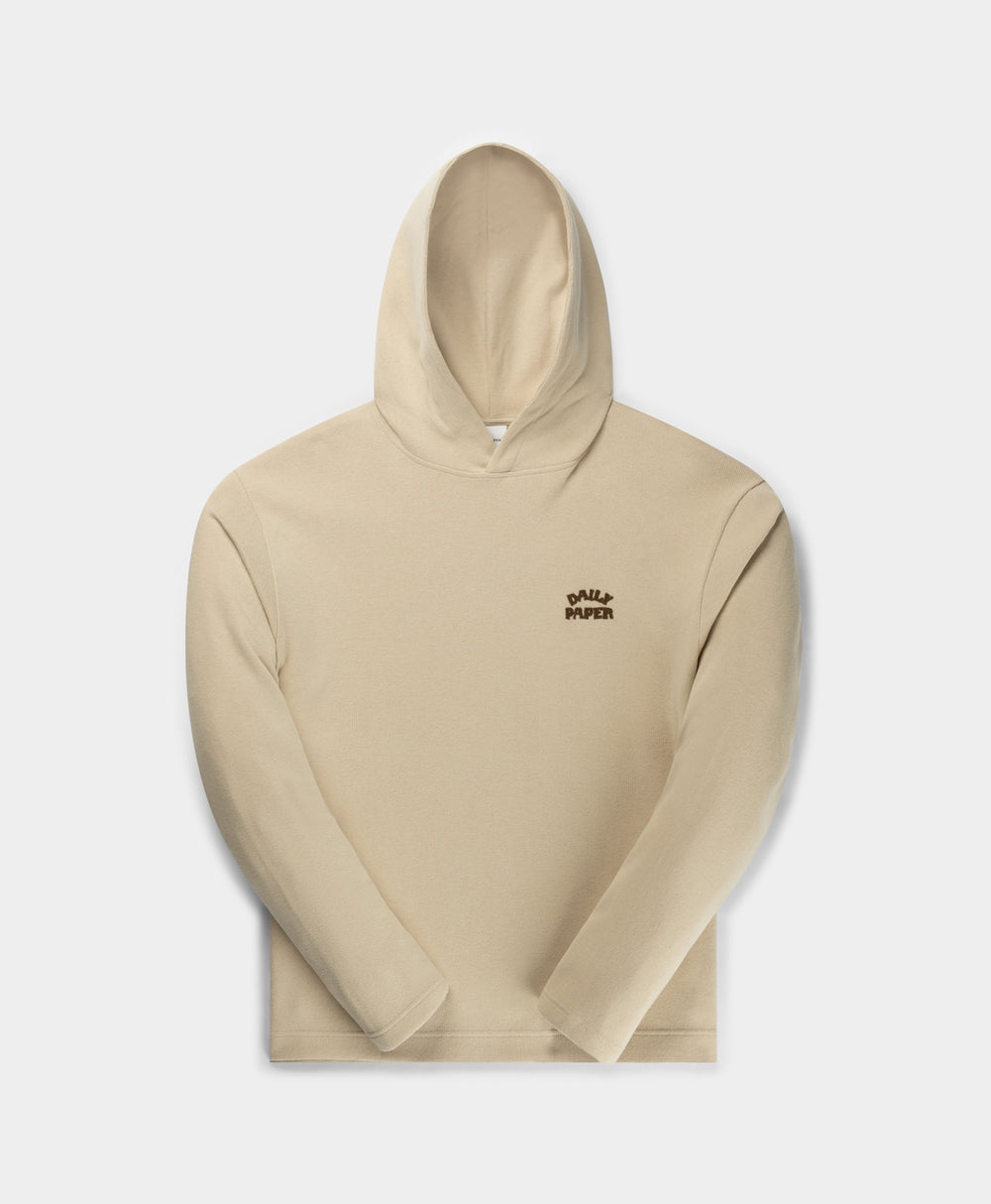 DP - Peyote Beige Dias Arch Stack Oversized Hoodie - Packshot - Front