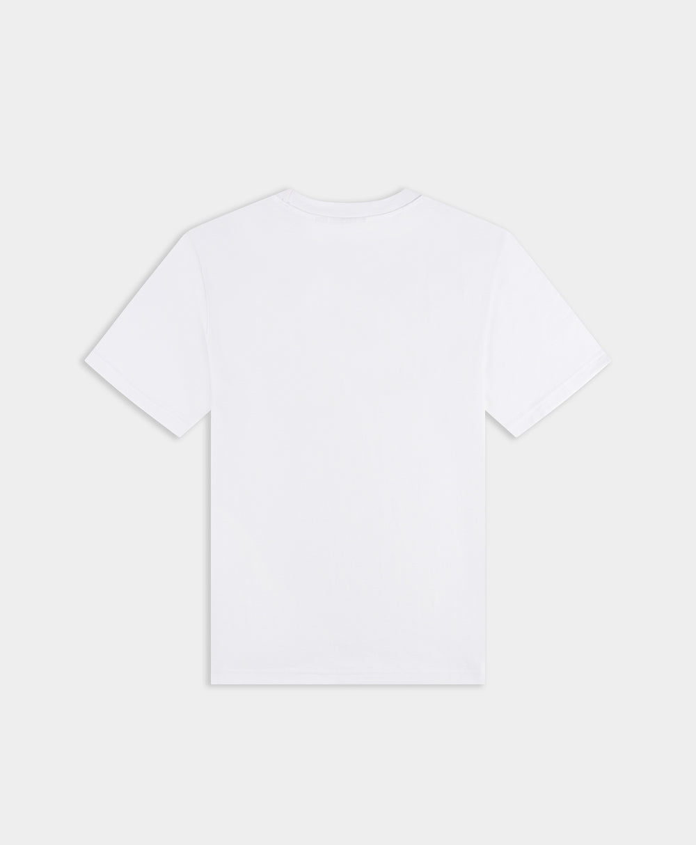 DP - White Dias Stacked T-Shirt - Packshot - rear