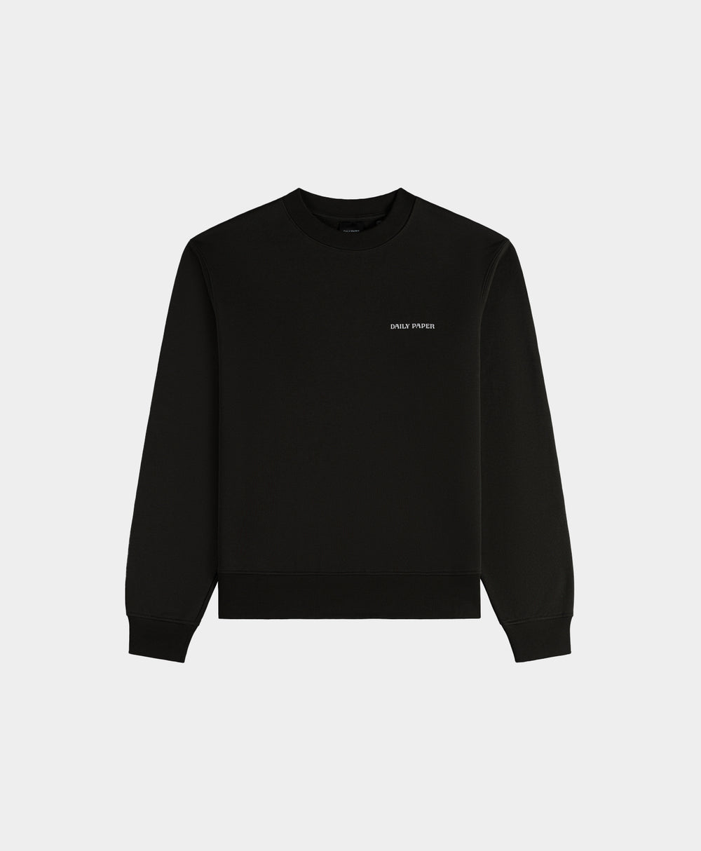 DP - Black Matchstick Shield Sweater - Packshot - Front