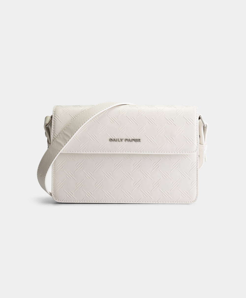 DP - White Meru Monogram Bag - Packshot - Front