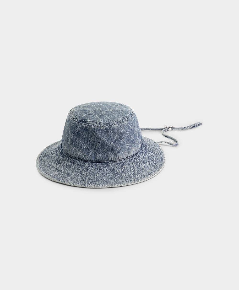 DP - Blue Niu Bucket Hat - Packshot - Rear
