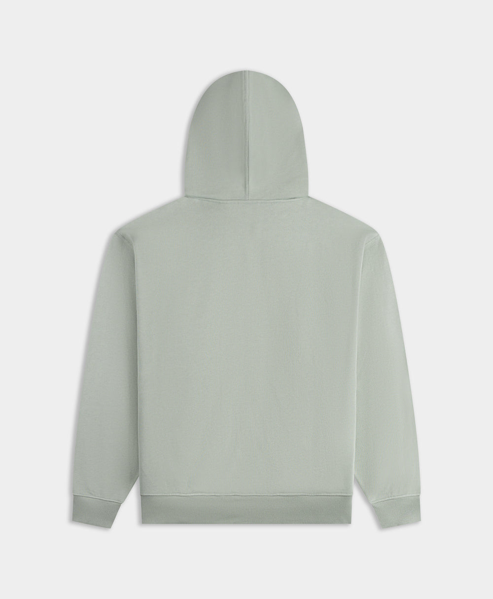 DP - Iceberg Green Orbit Emb Zip Hoodie - Packshot - rear