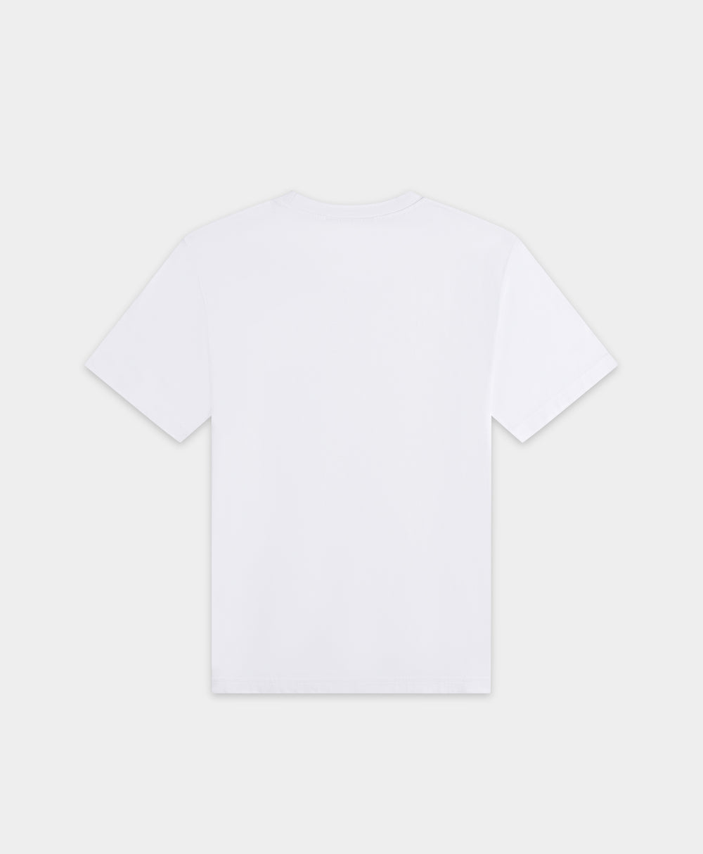 DP - White Paper News T-Shirt - Packshot - rear