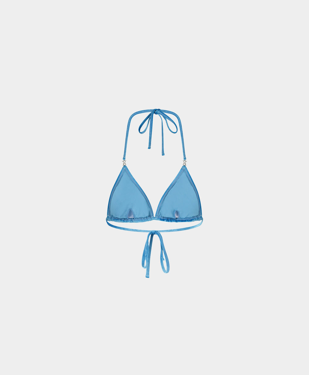 DP - Blue Velvet Bikini Top - Packshot - Rear