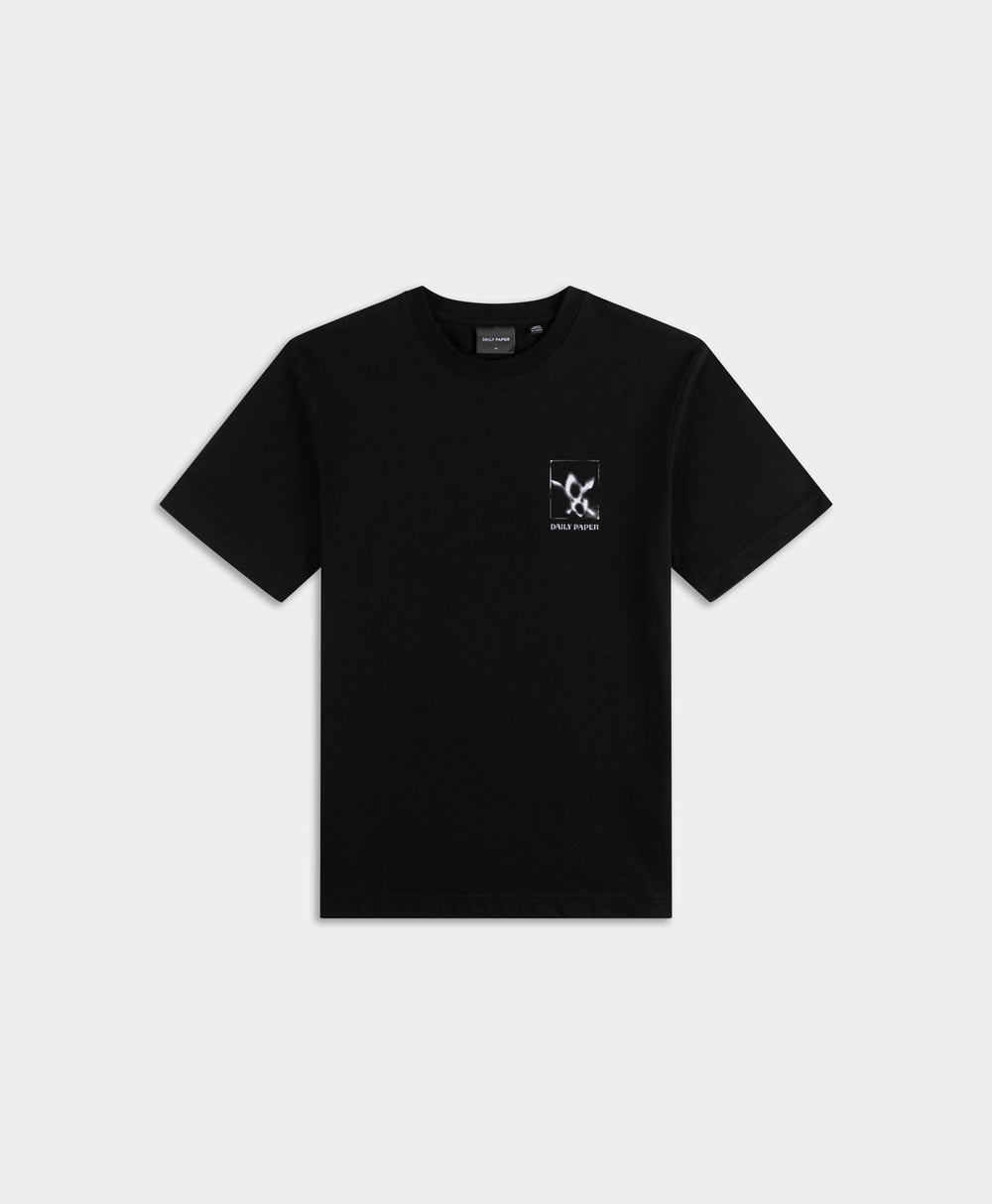 DP - Black Shadow Grid T-Shirt - Packshot - front