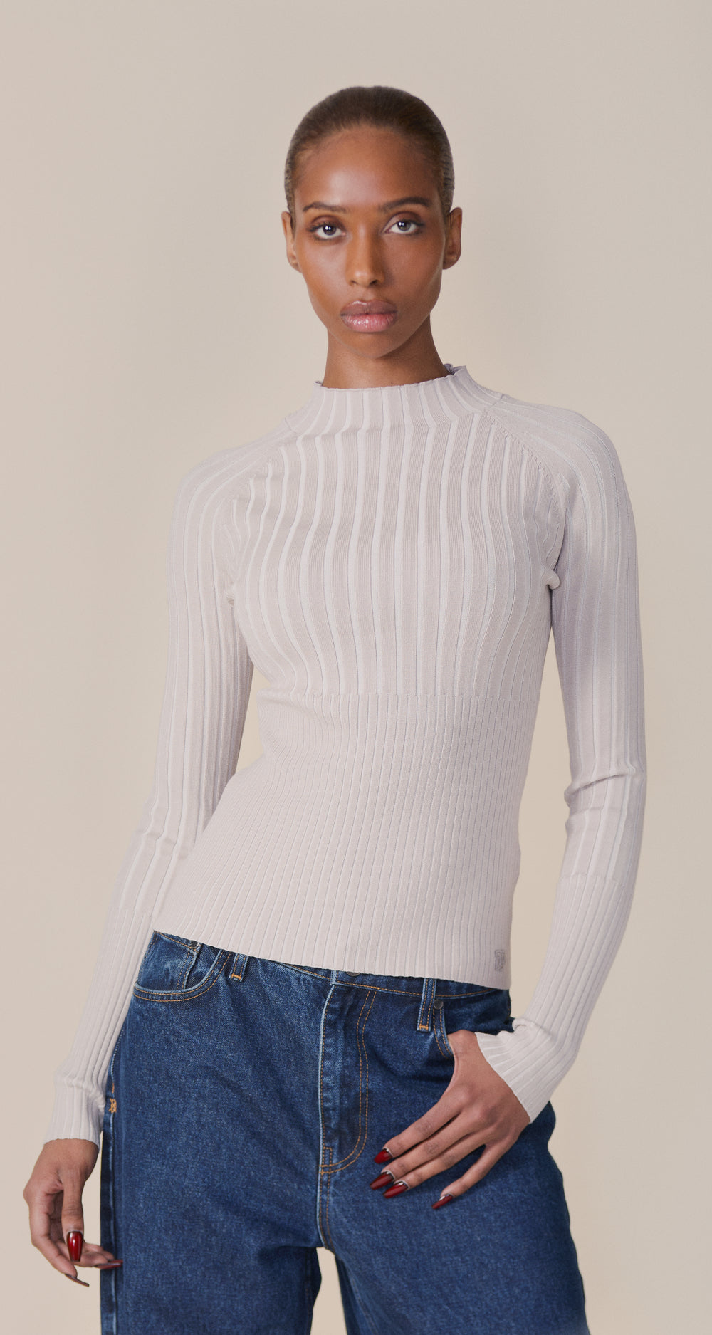 DP - Nacreous Clouds Dias Knit Top - wmn - front