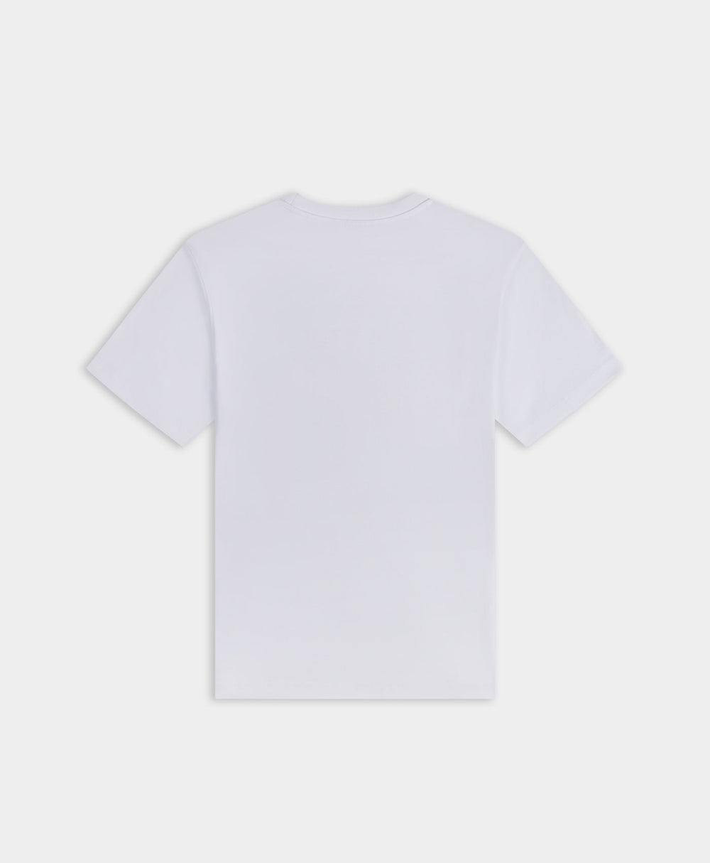 DP - White DP Blocked SS T-Shirt - Packshot - Rear
