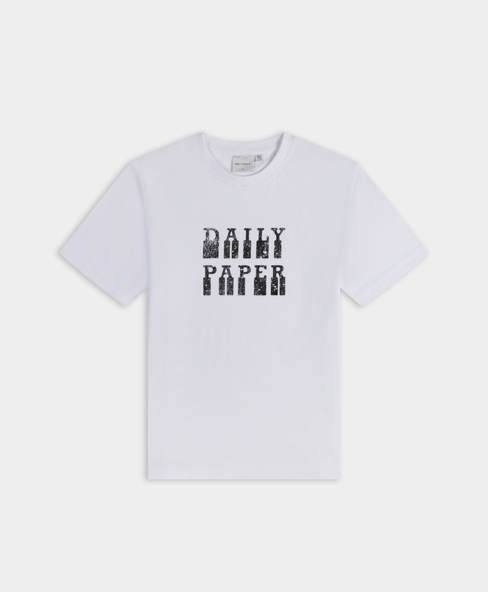 DP - White DP Blocked SS T-Shirt - Packshot - Front