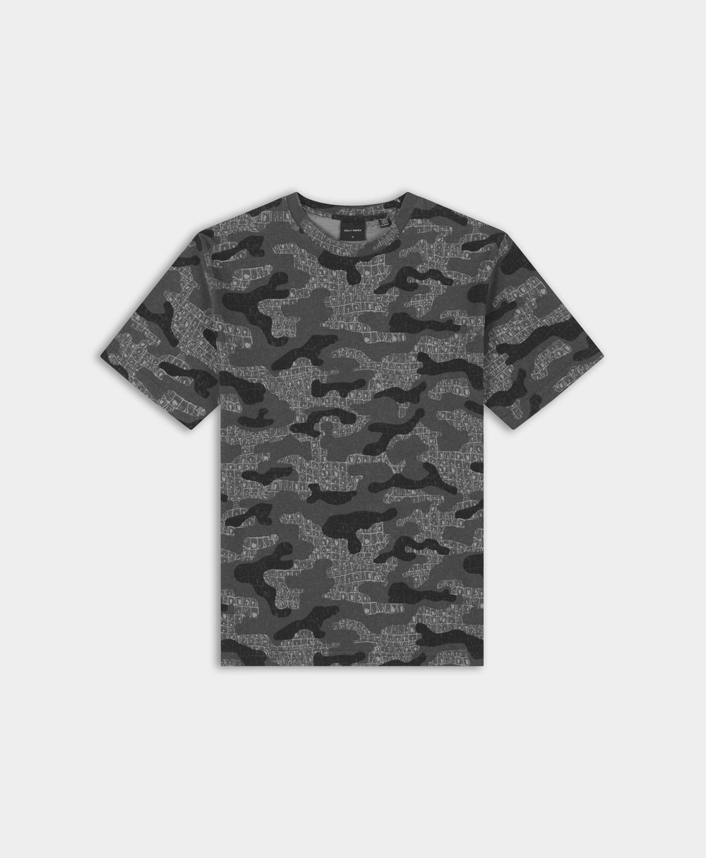 DP - Black Camo T-Shirt -Packshot - Front