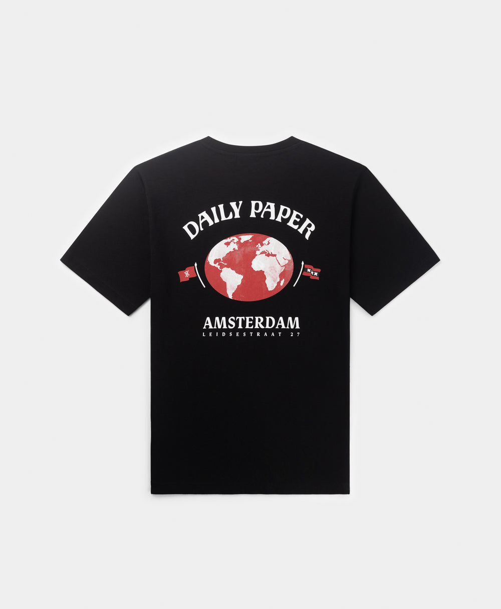 DP - Black Amsterdam Store T-Shirt - Packshot - front