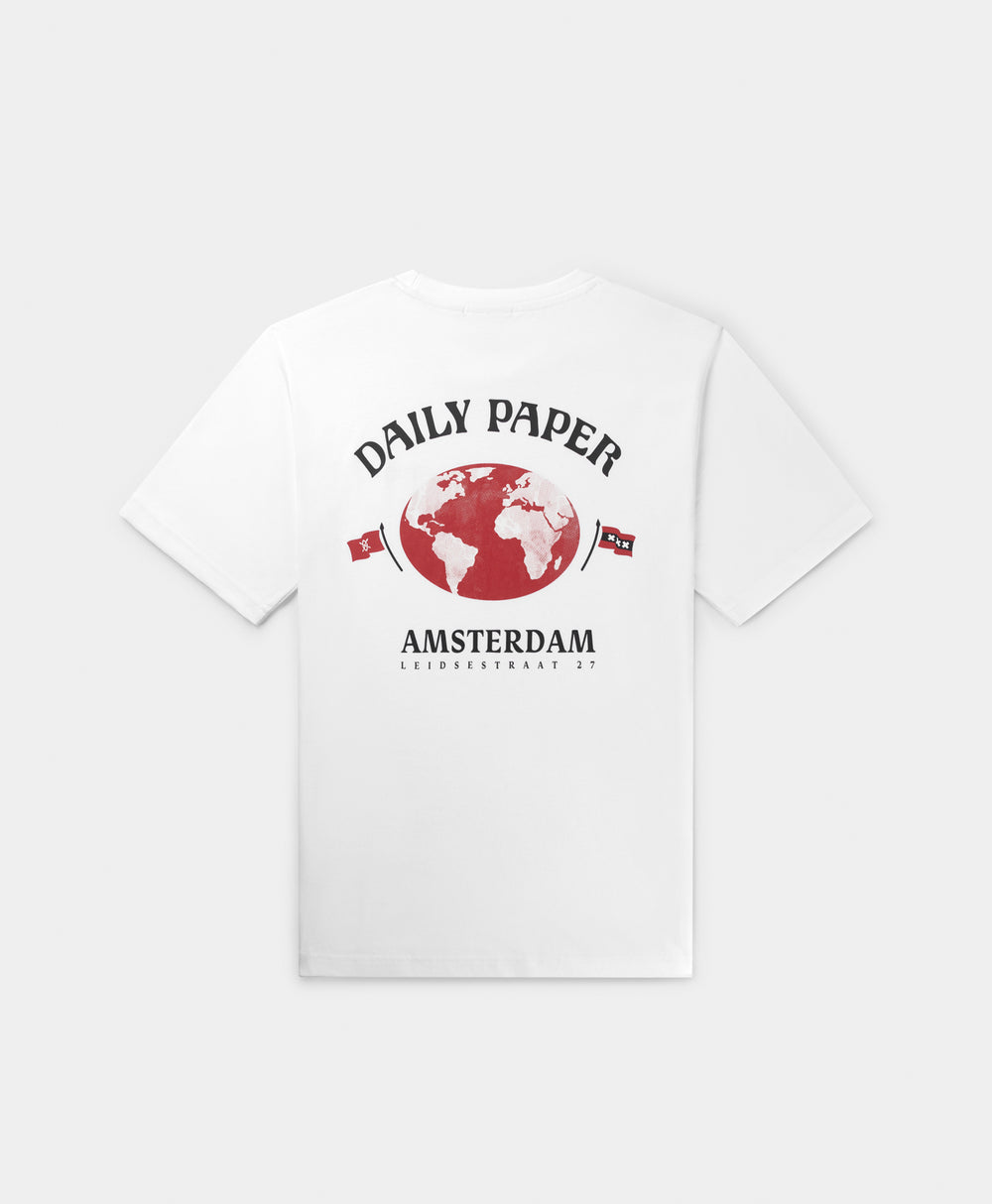 DP - White Amsterdam Store T-Shirt - Packshot - front