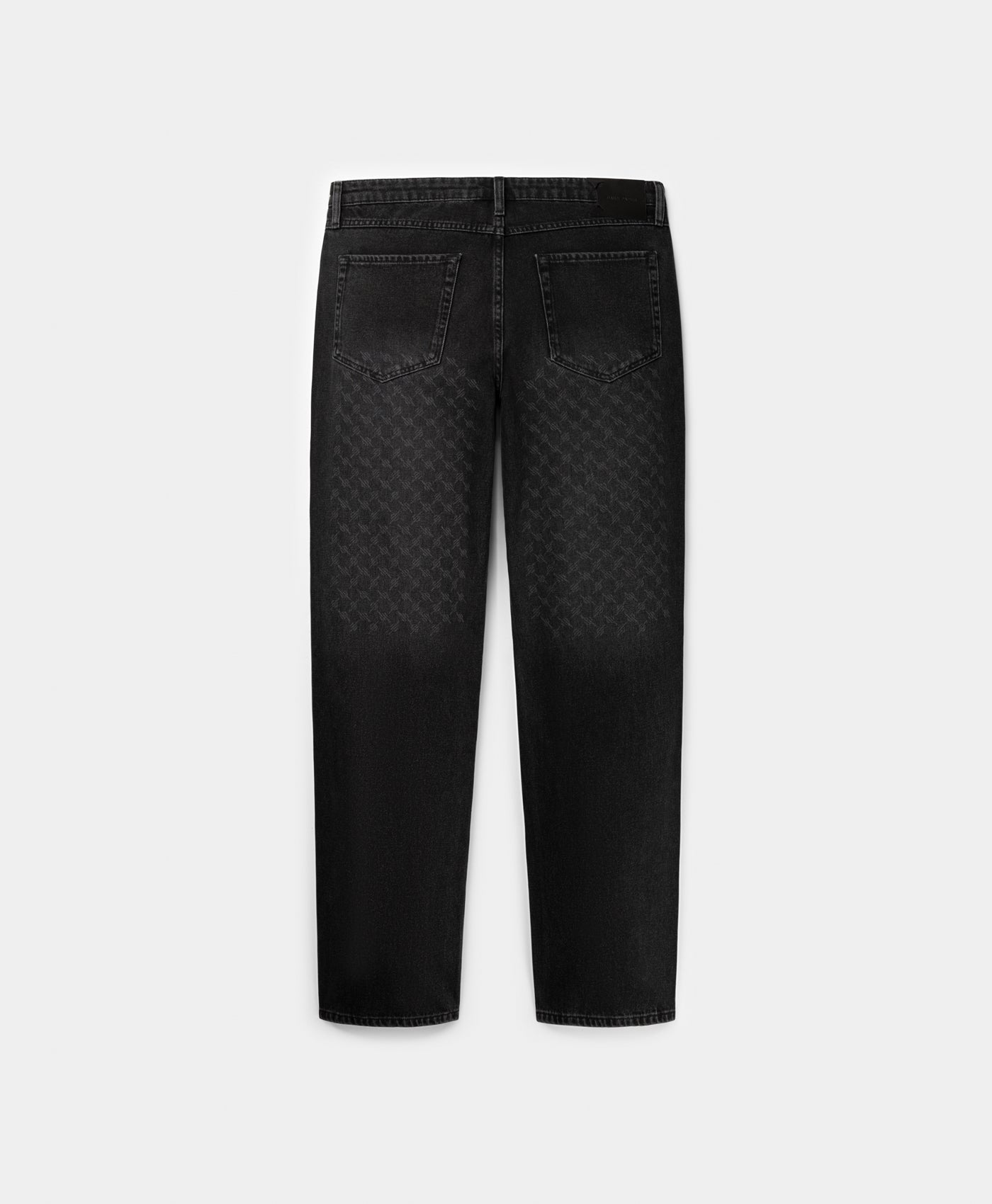 DP - Black Amba Monogram Jeans - Packshot - back