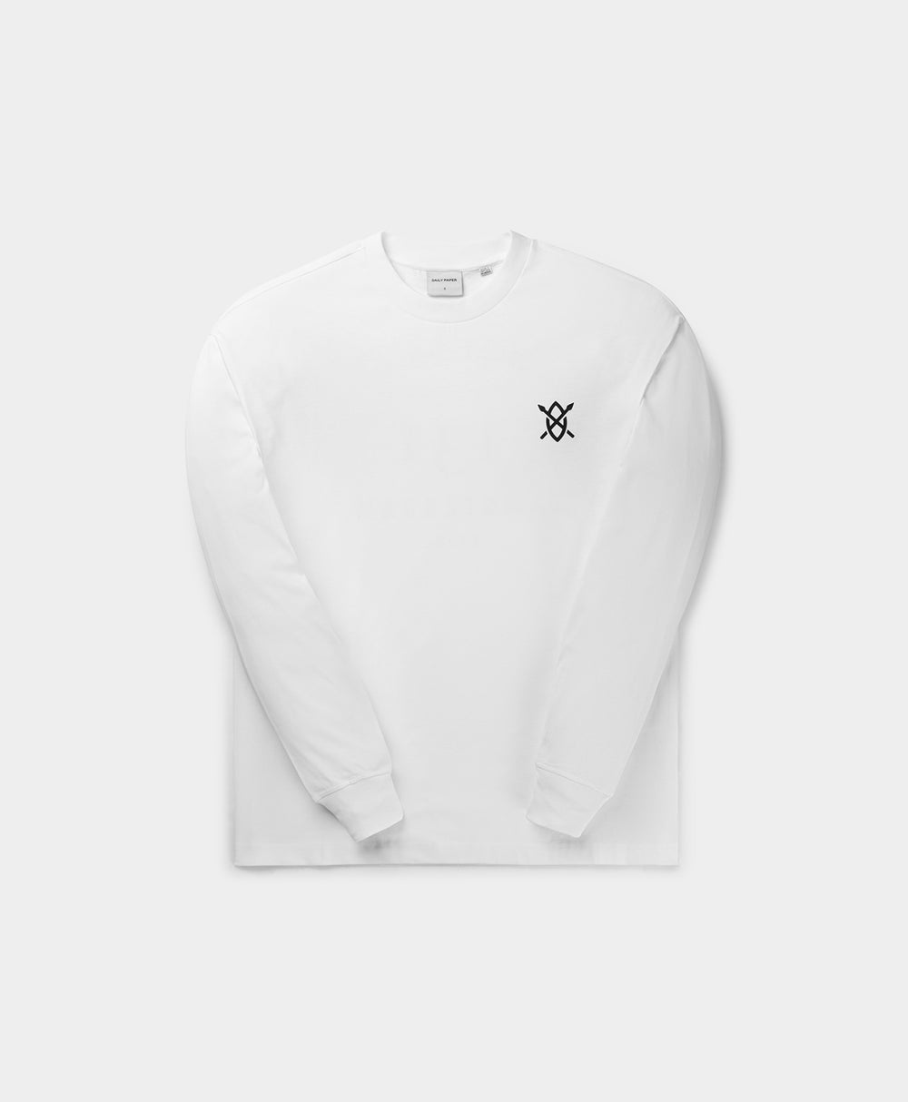 DP - White Amsterdam Flagship Store Longsleeve - Packshot - Rear
