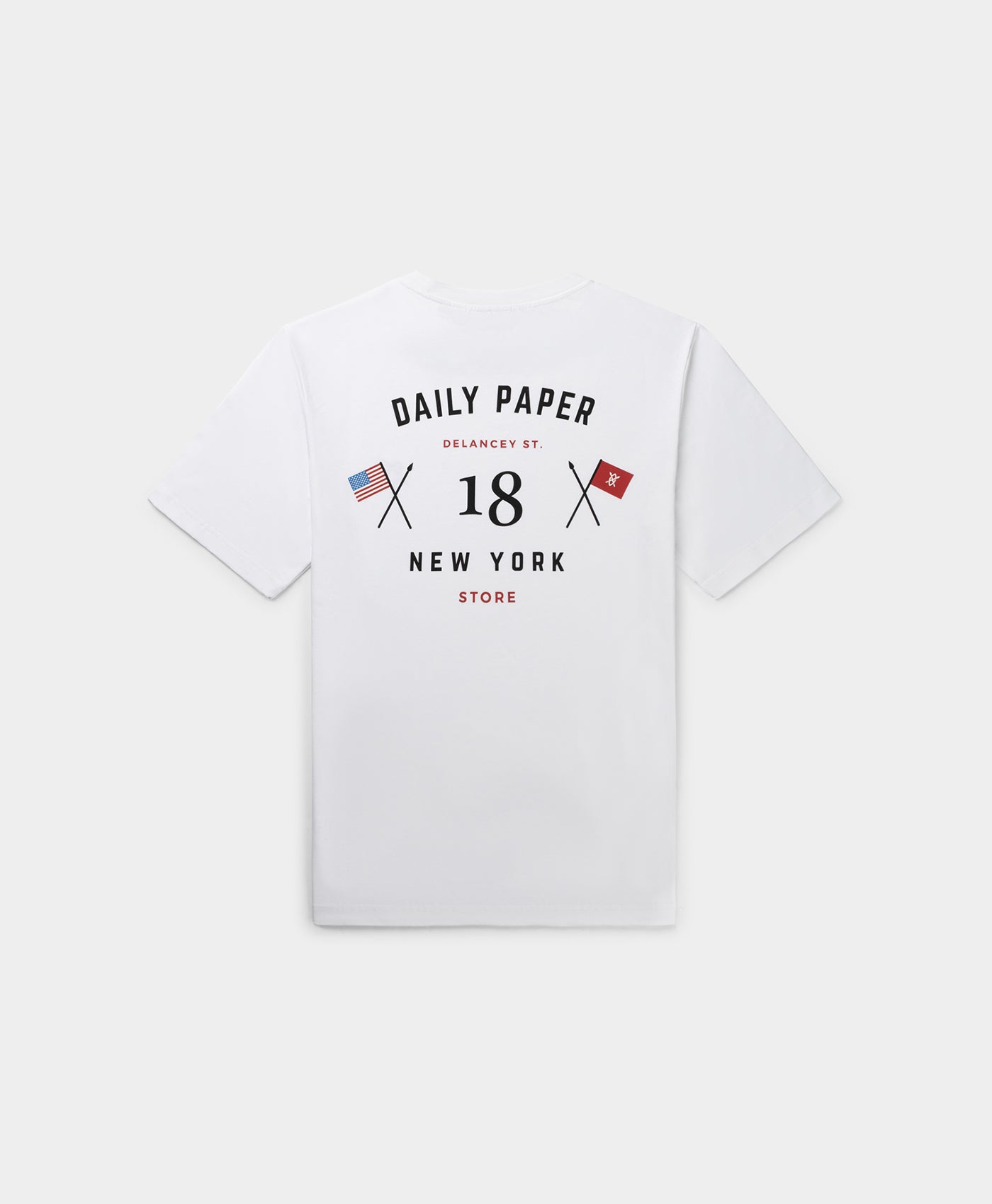 Galaxy forudsigelse shabby Daily Paper - White Black New York Flagship Store T-Shirt – Daily Paper  Worldwide