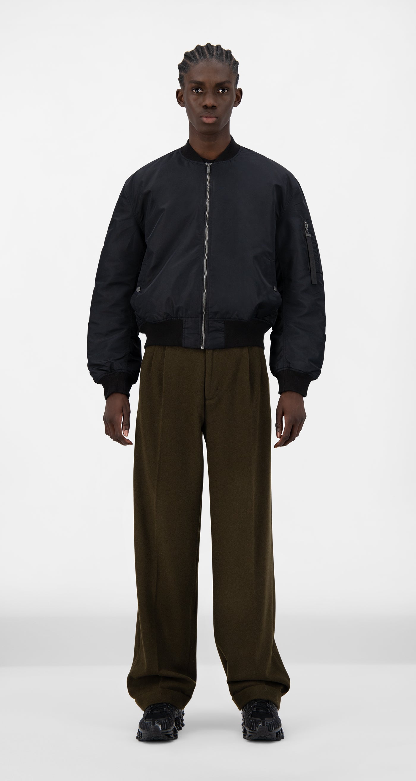 DP - Black Ebomb Jacket - Men - Front