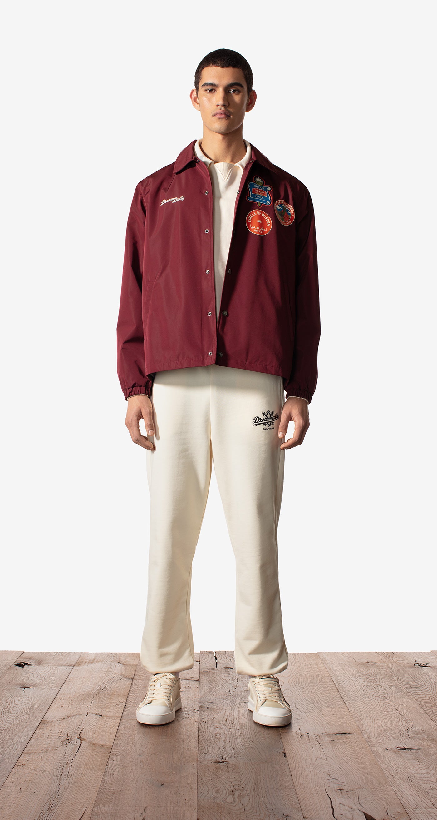 DP - Daily Paper x Dreamville Bordeaux Jacket - Men - Rear