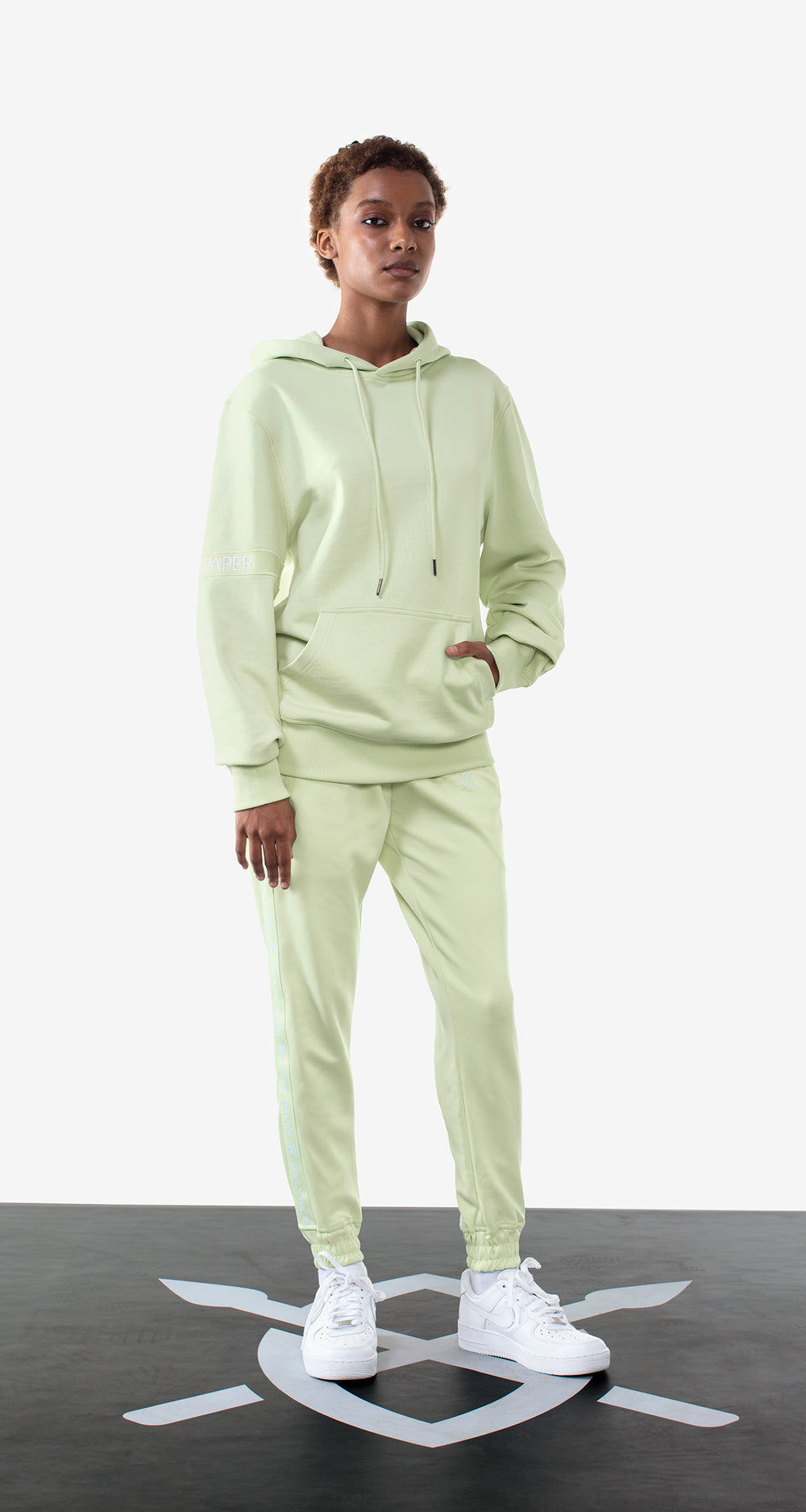 DP - Seacrest Green Tonal Captain Hoody - wmn - front