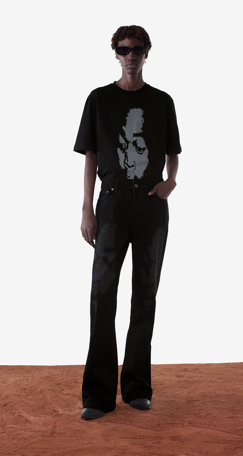 DP - Black Wekafela Jeans - Men - Front