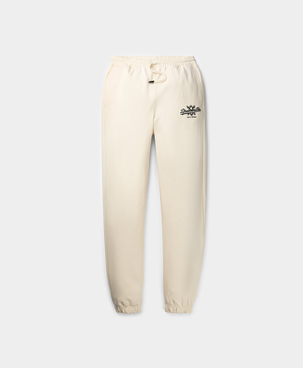 DP - Daily Paper x Dreamville Cream Sweatpants - Packshot - Front