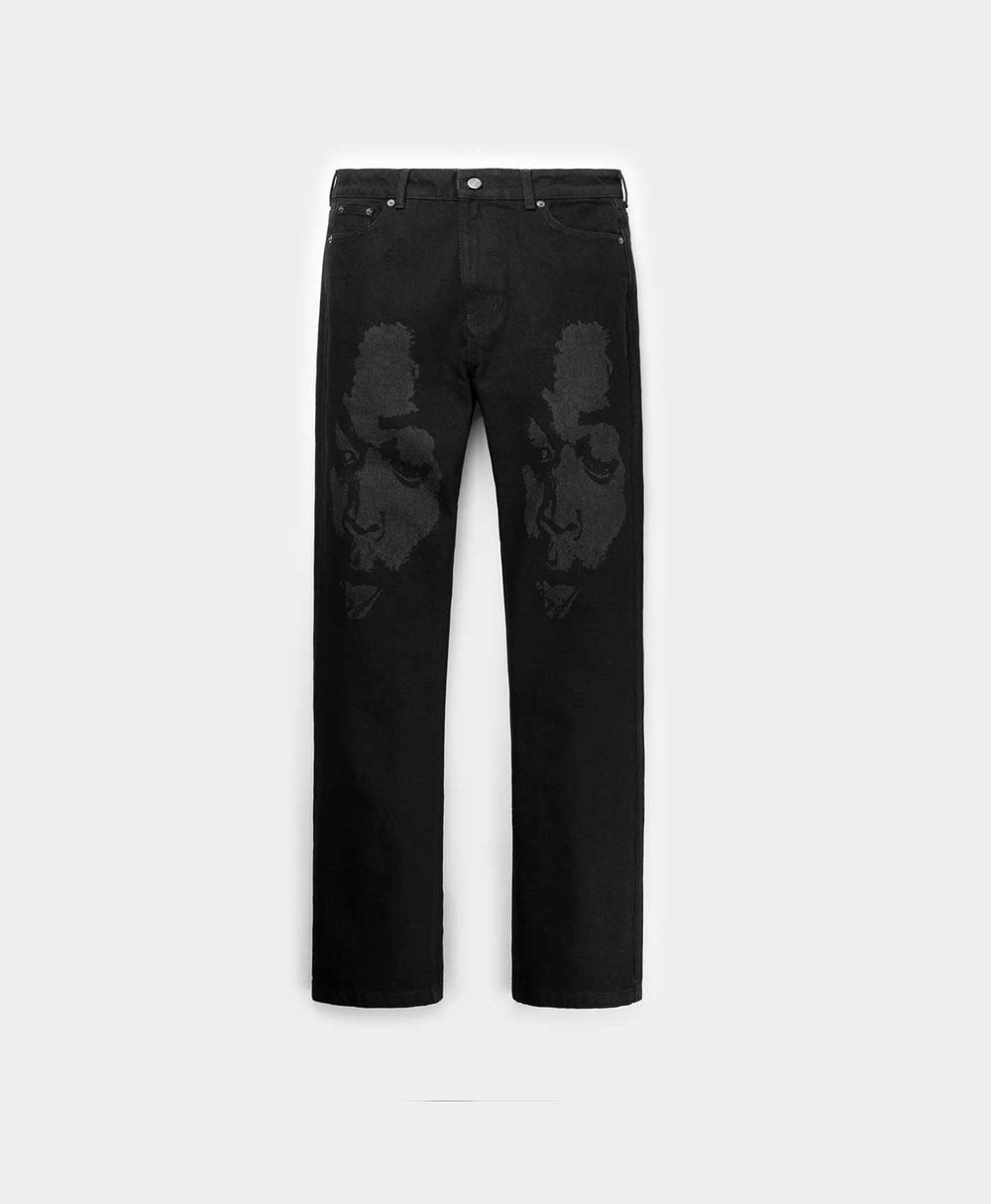 DP - Black Wekafela Jeans - Packshot - Front