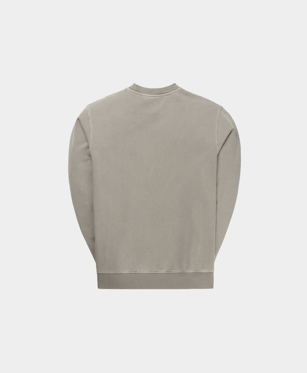 DP - Mudstone Brown Posom Sweater - Packshot - Rear
