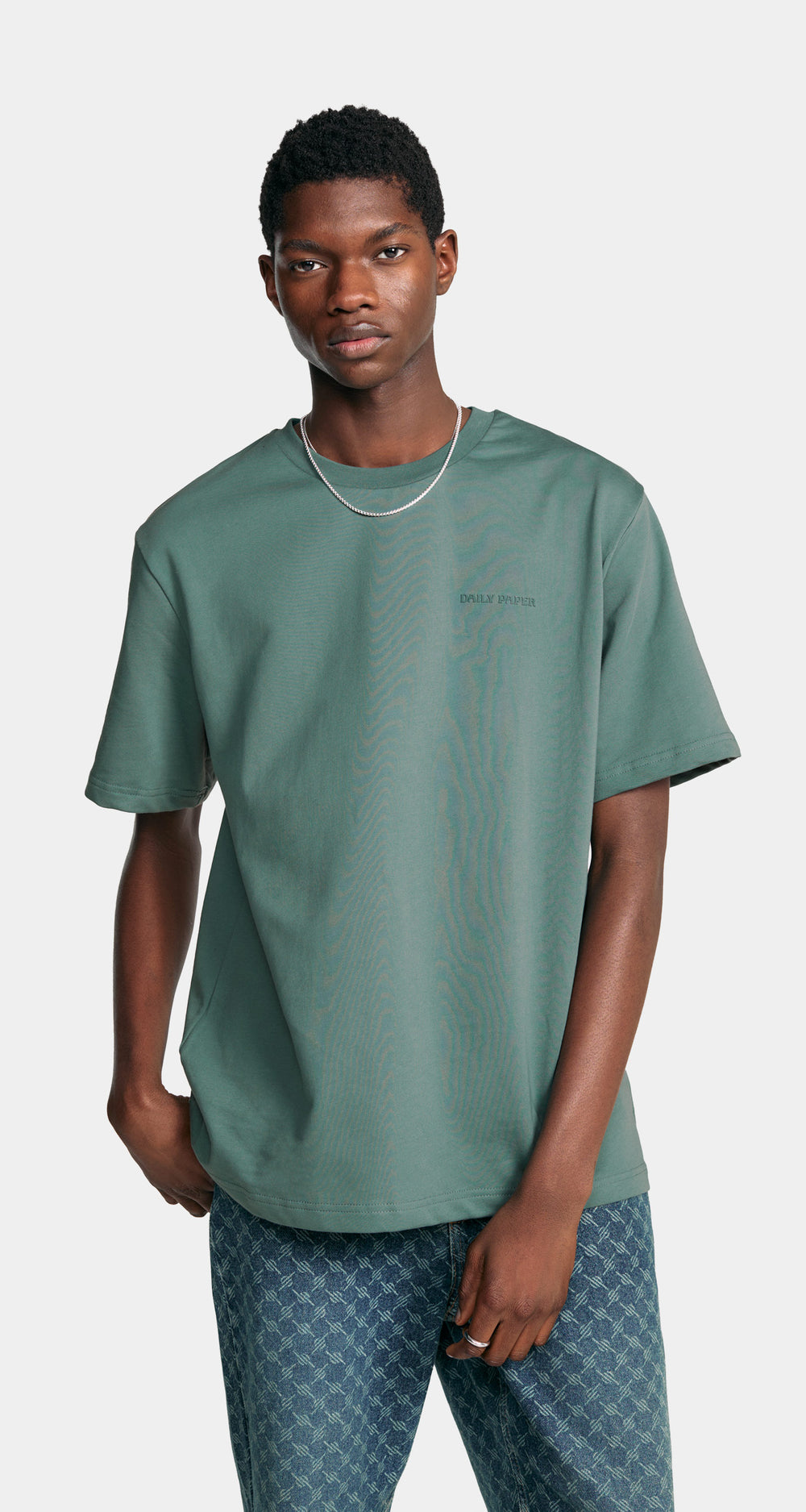 DP - Silver Green R-type T-Shirt - Men - Rear