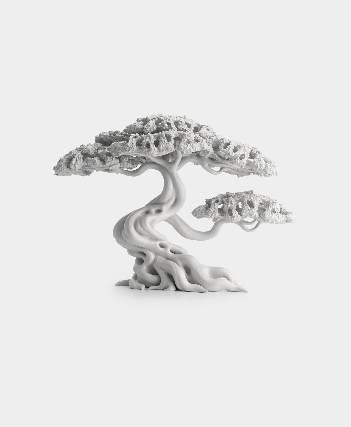 DP - Daily Paper x I-DO Grey White Acacia Tree collectible - Packshot - rear