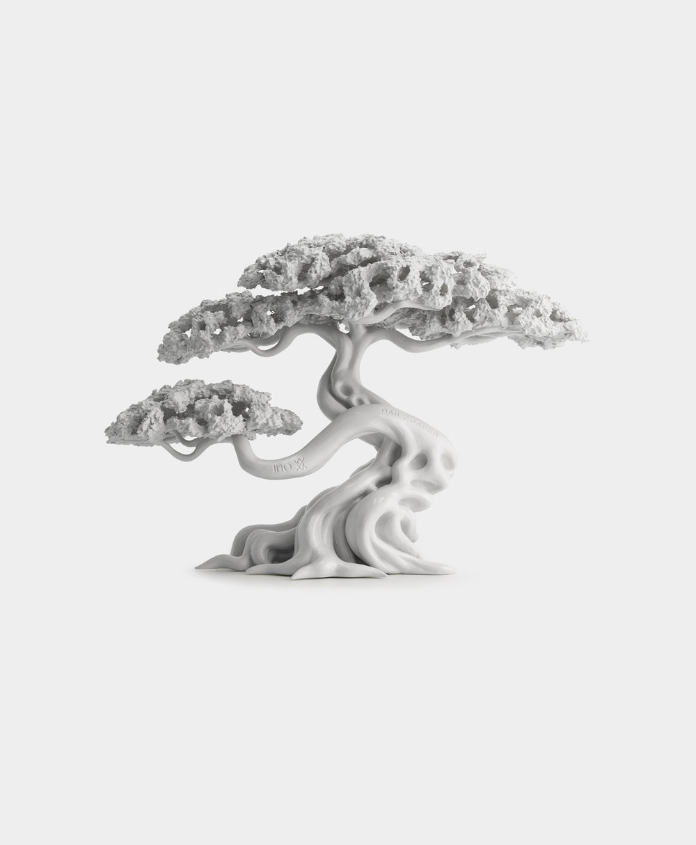 DP - Daily Paper x I-DO Grey White Acacia Tree collectible - Packshot - front 