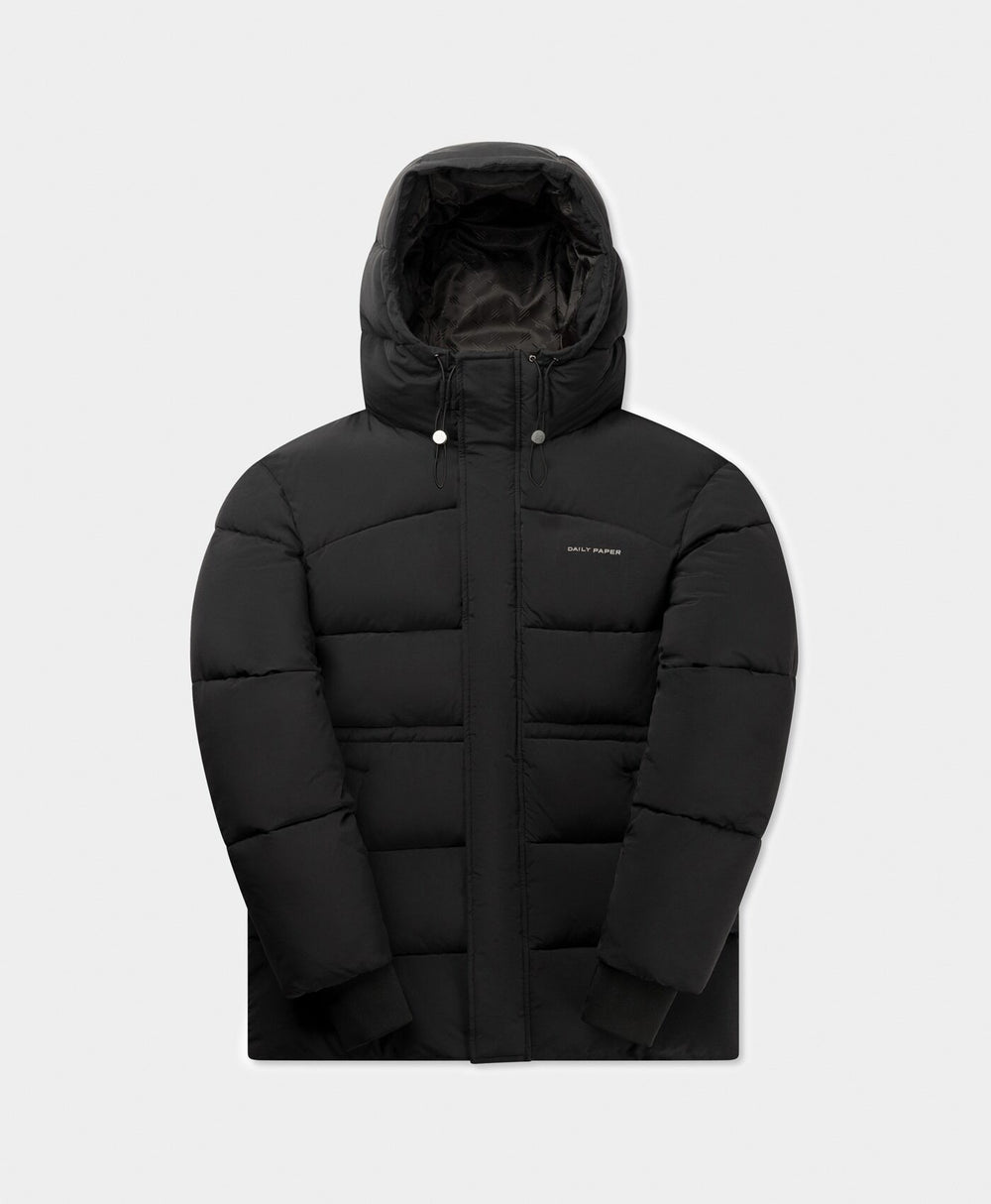 DP - Black Akira Puffer - Packshot - front 