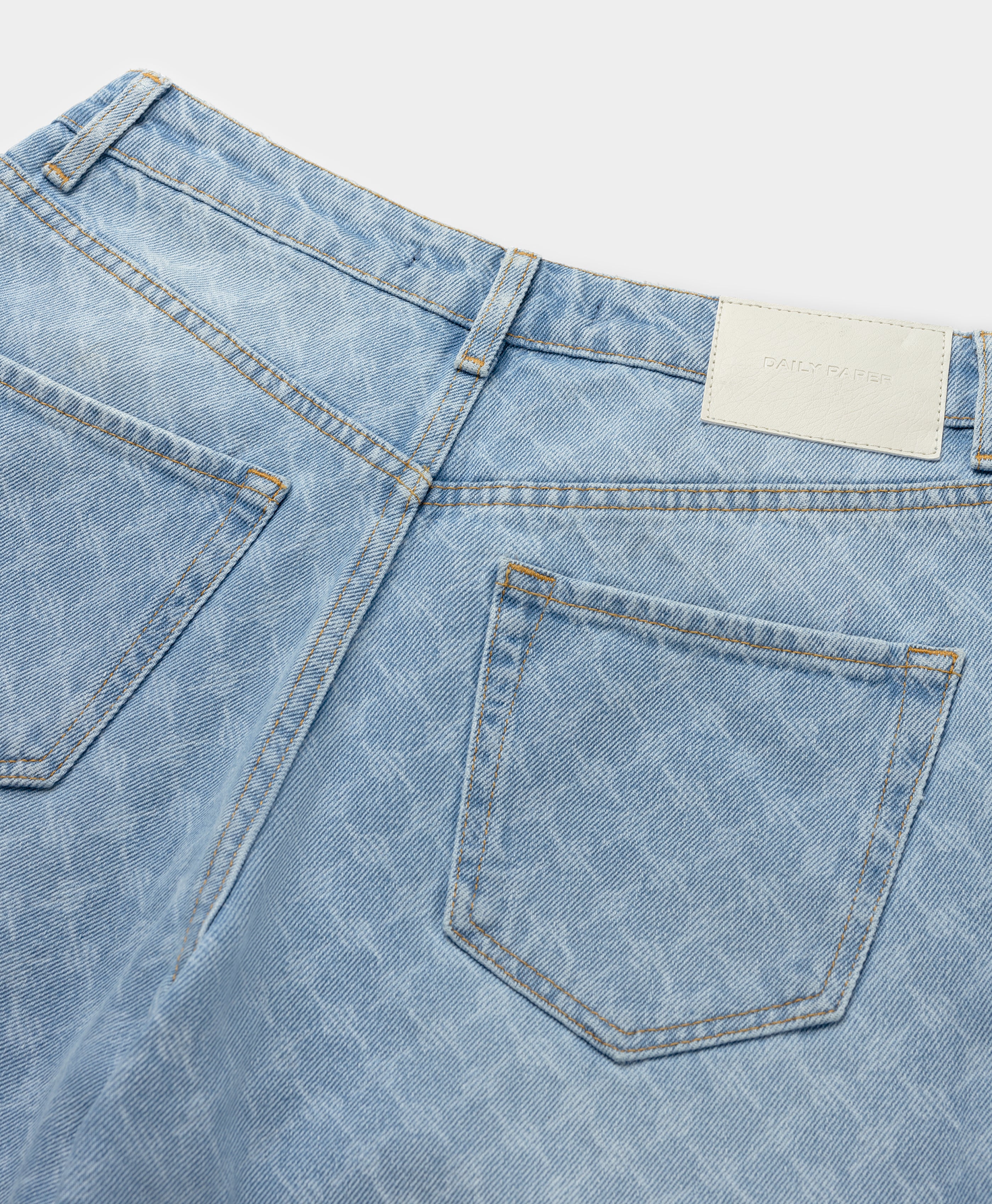 DP - Mid Blue Avery Monogram Jeans - Packshot 