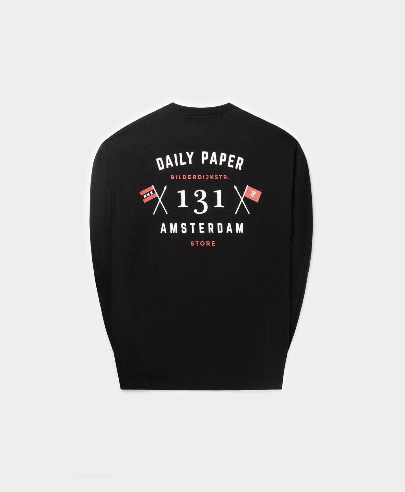 DP - Black Amsterdam Flagship Store Longsleeve - Packshot - Front