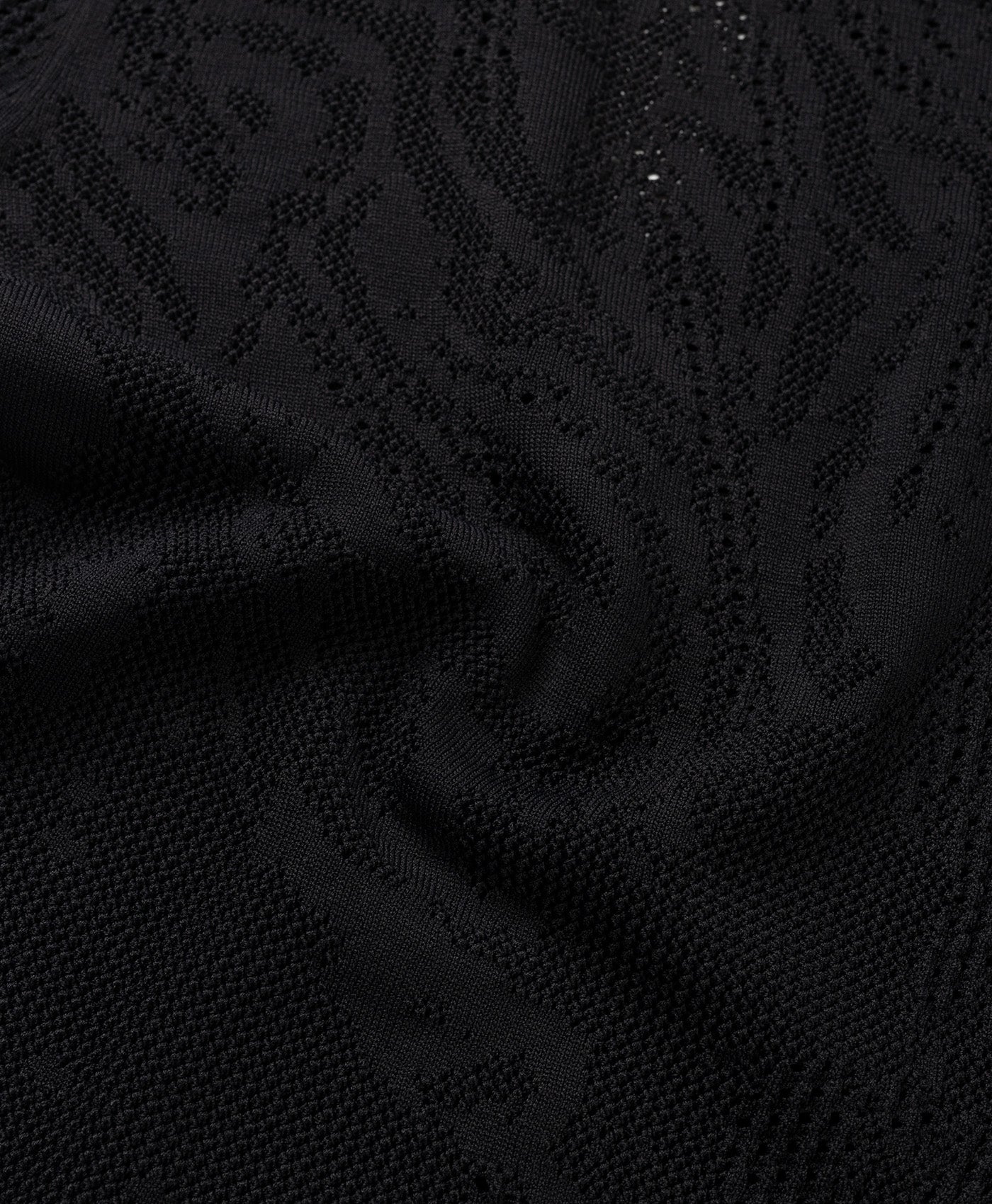 DP - Black Braided Polo - Packshot - detail