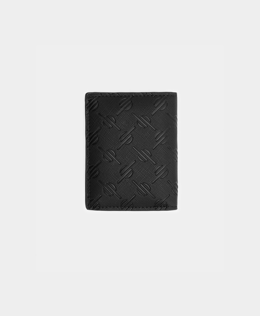 DP - Black Kidis Monogram Wallet - Packshot - Rear