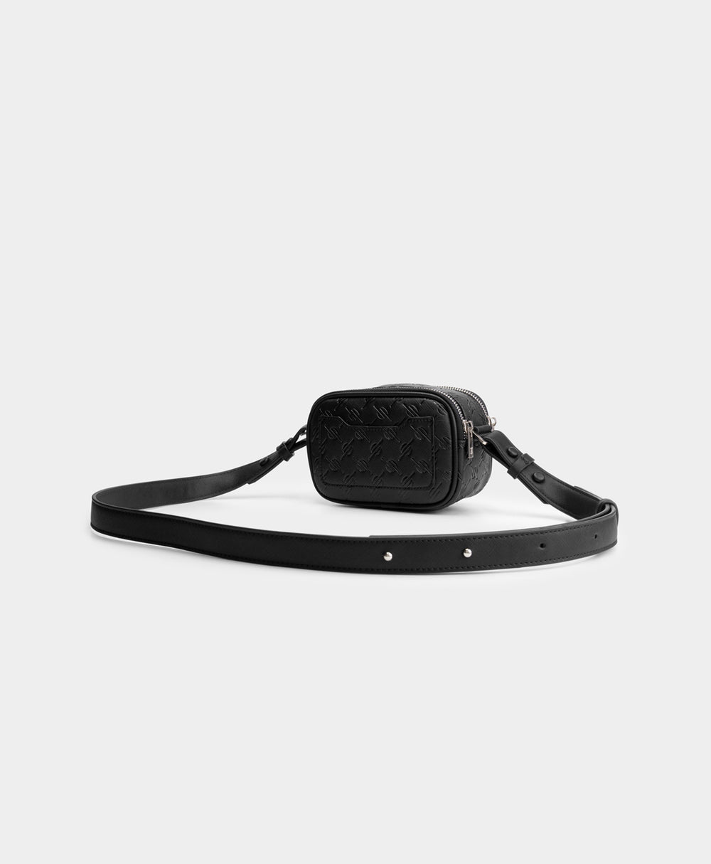 DP - Black May Monogram Bag - Packshot - Rear