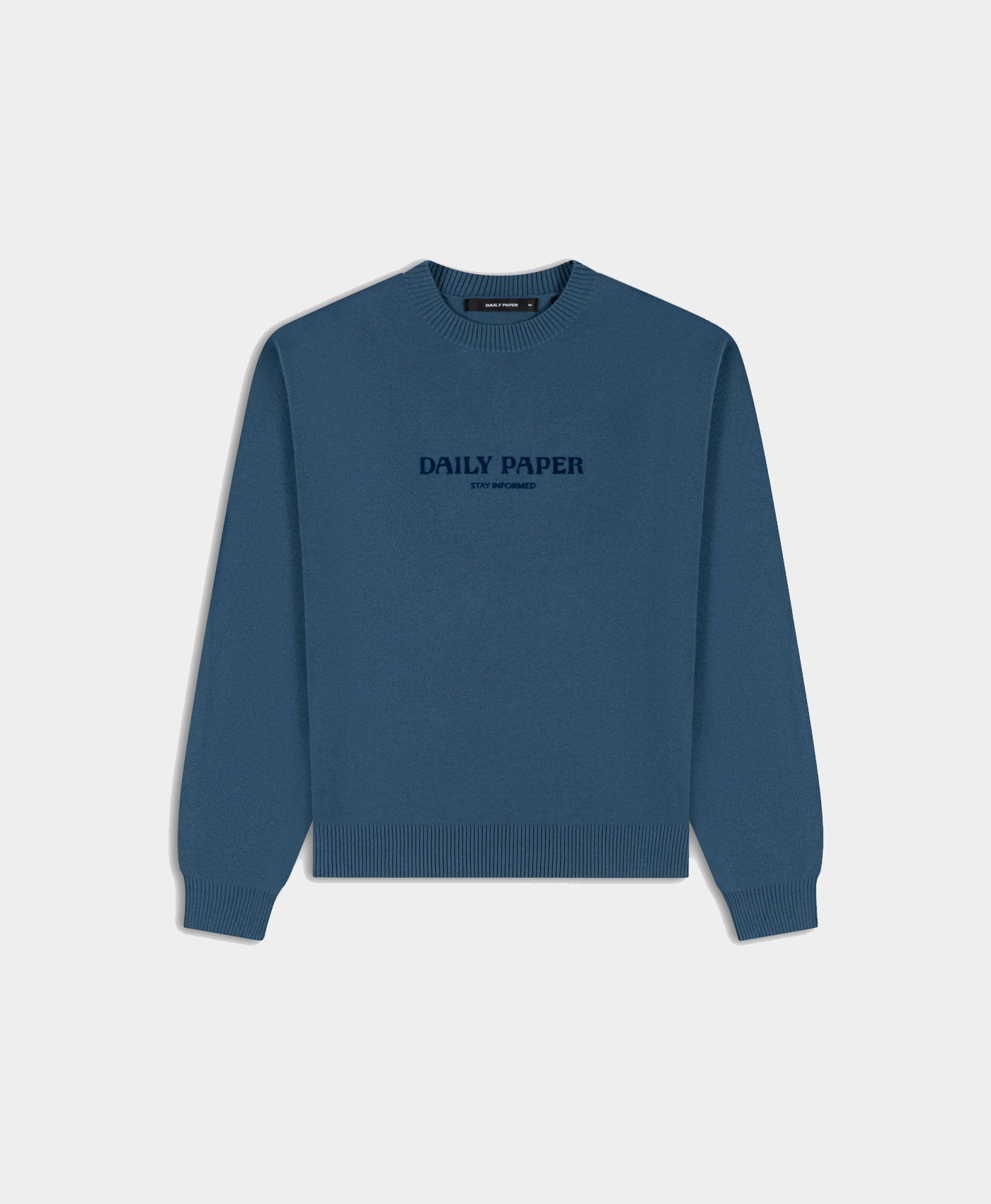 DP - Blue Dias Knit Sweater - Packshot - Front