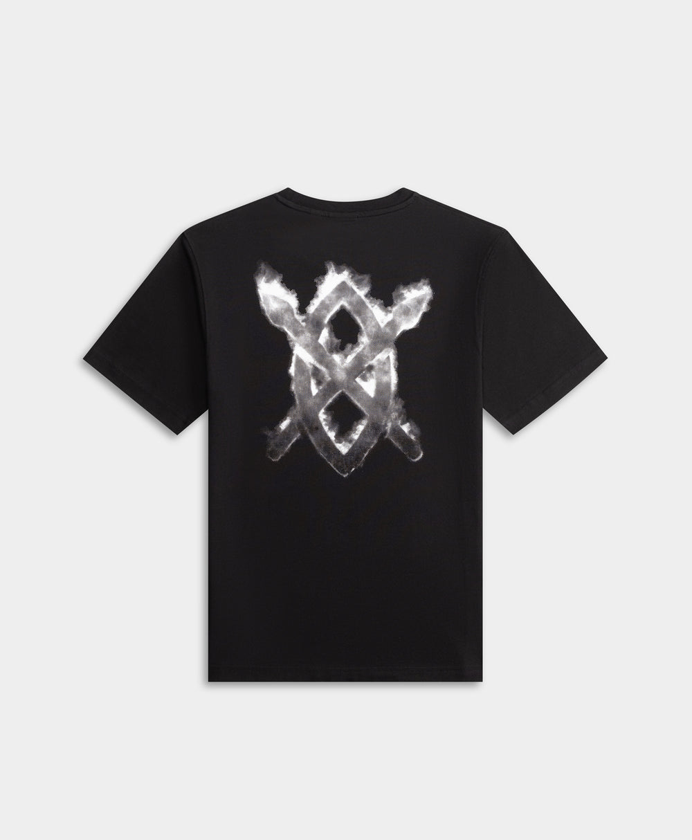 DP - Black Burning Shield T-Shirt - Packshot - Rear