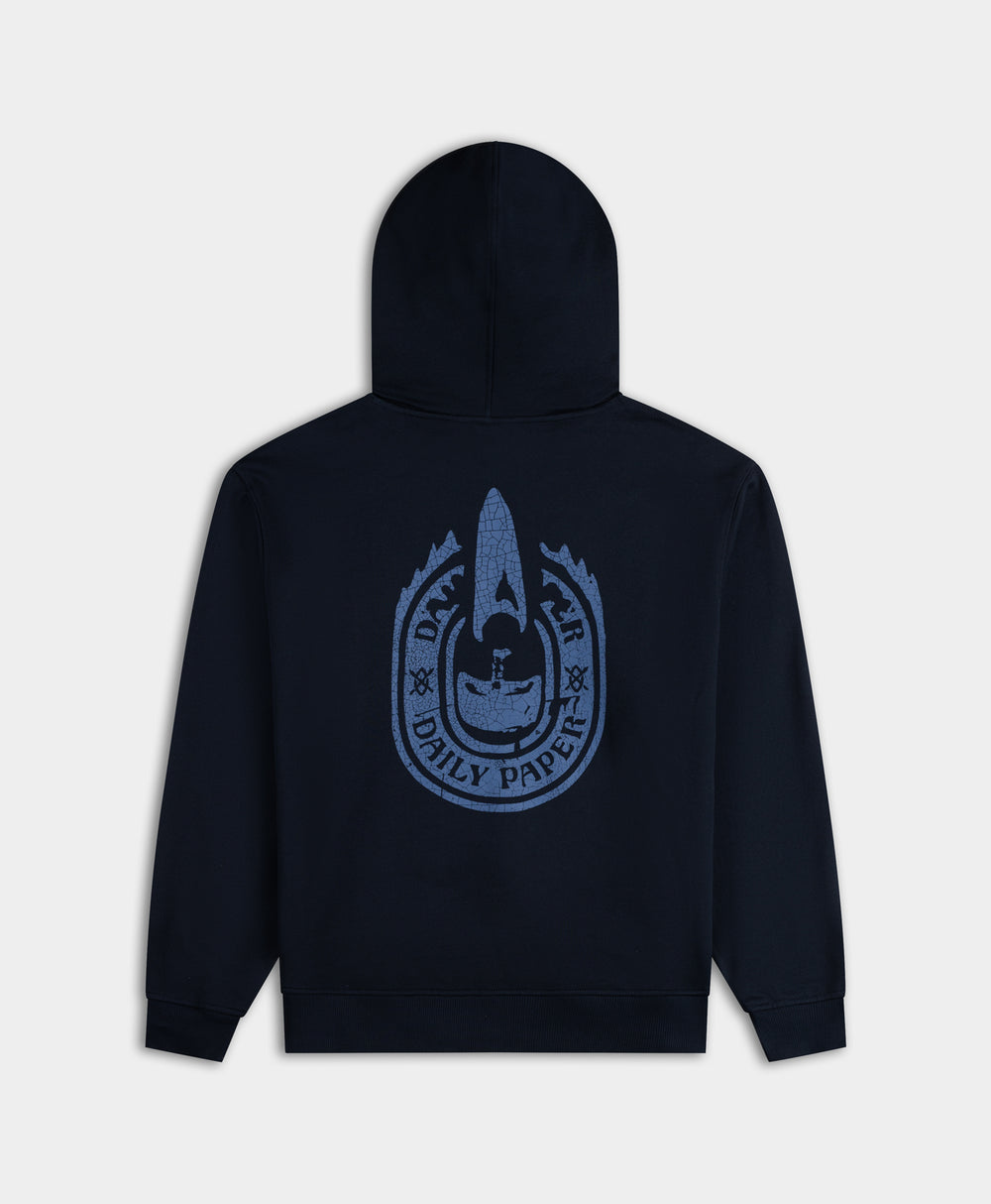 DP - Sky Captain Blue Candle Label Hoodie - Packshot - rear