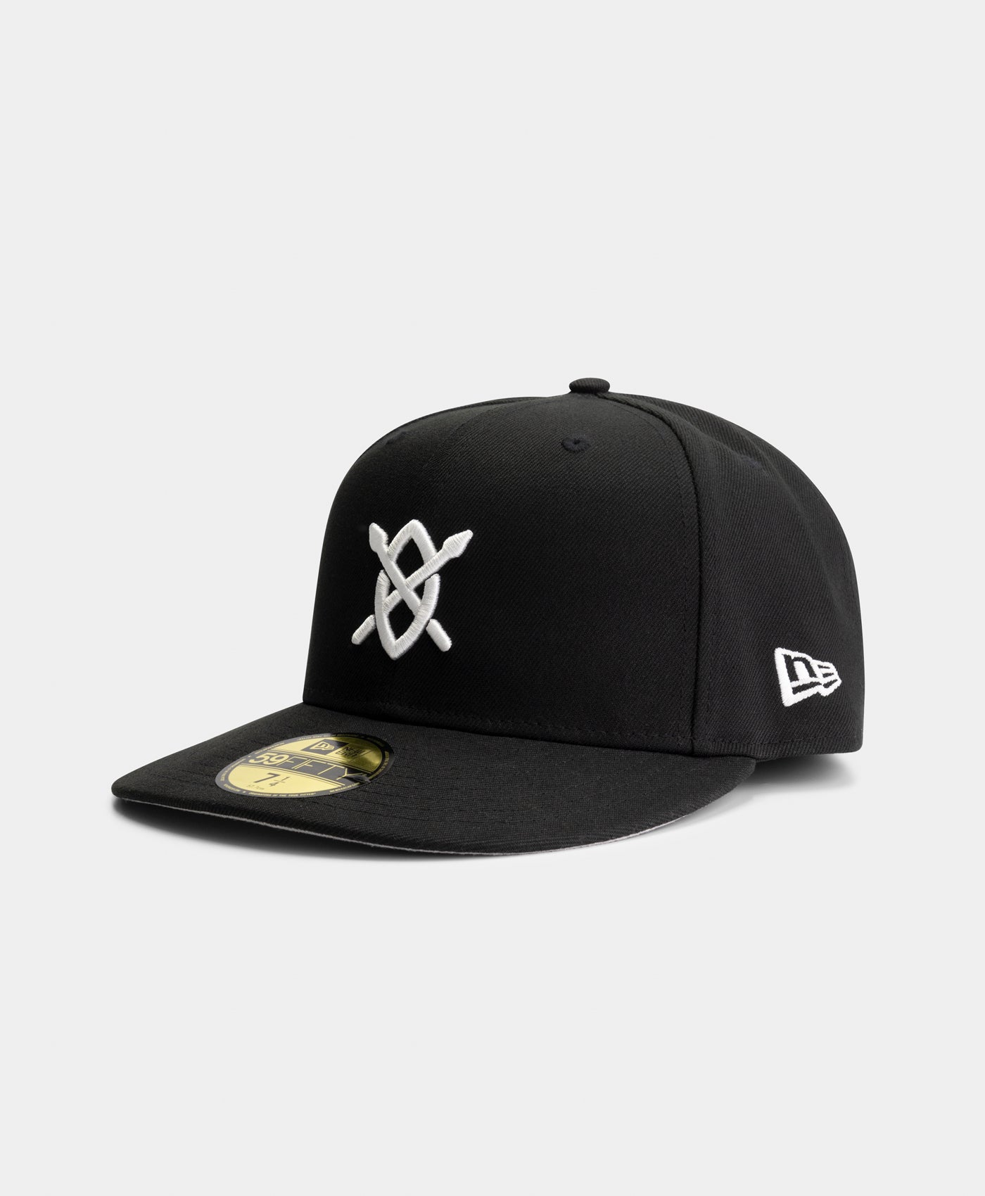 DP - Black Daily Paper x New Era 59FIFTY Fitted Cap - Packshot - Front
