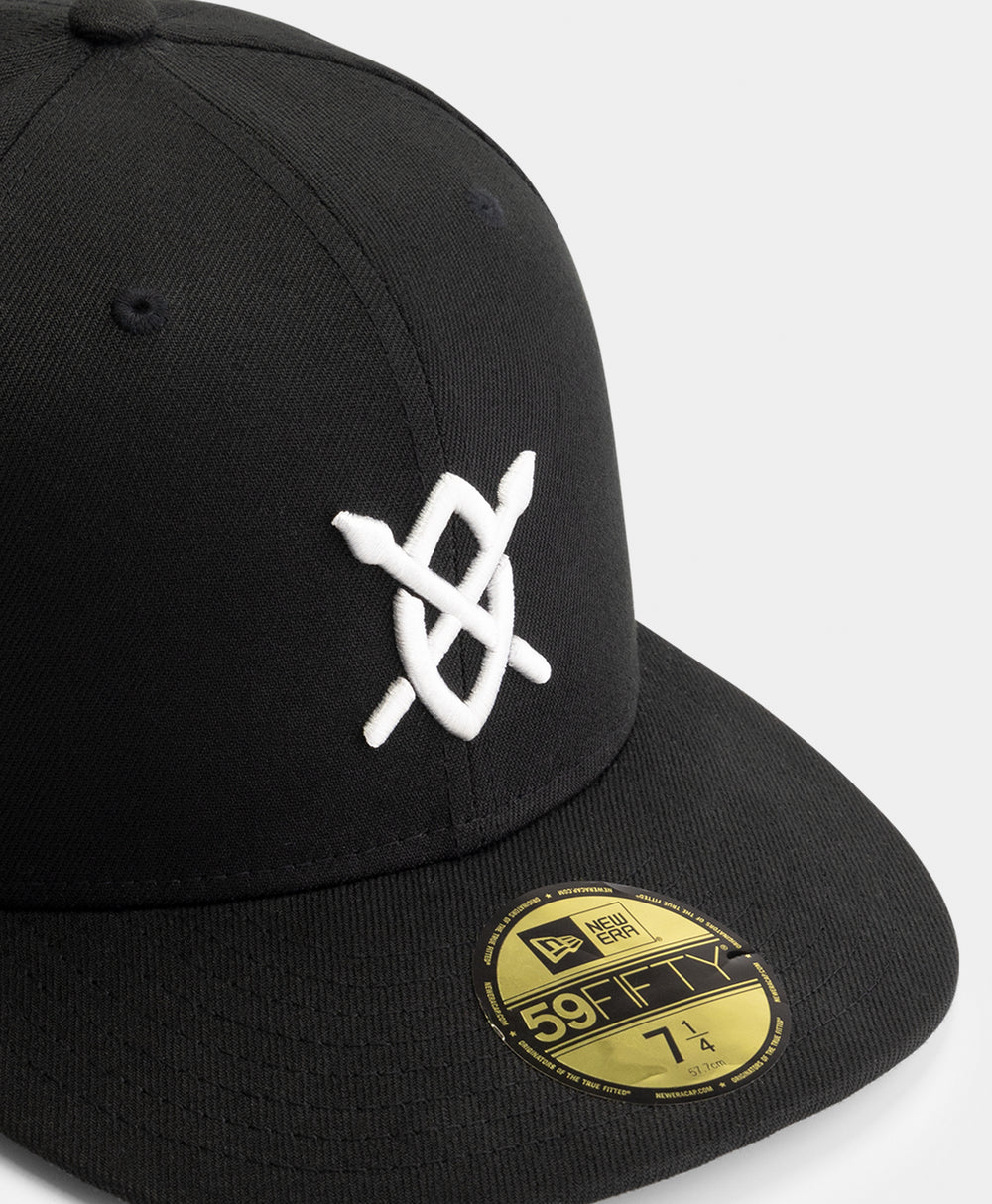 DP - Black Daily Paper x New Era 59FIFTY Fitted Cap - Packshot - Rear