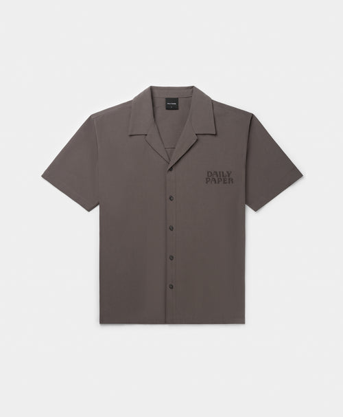 DP - Army Green Chain Stitch Shirt - Packshot - front 